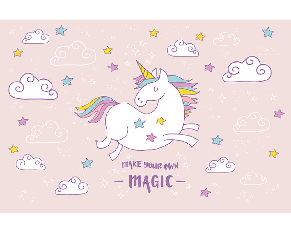 Architects Paper Photo wallpaper «Unicorn Magic Pink» 470936