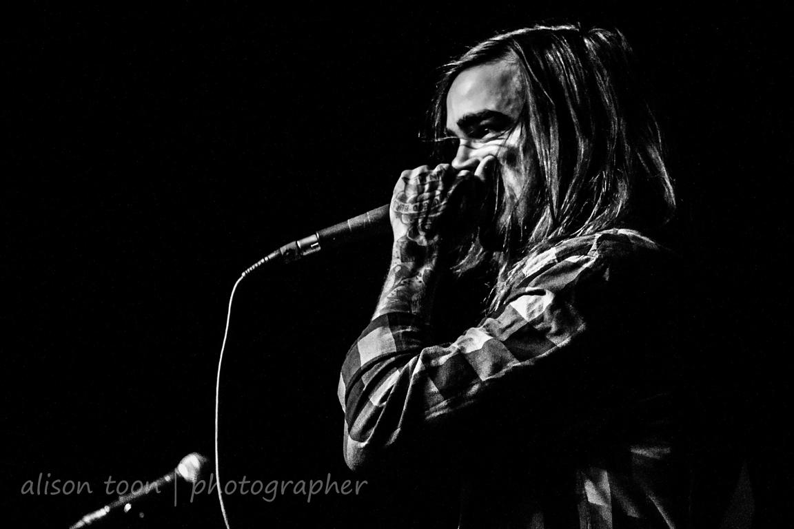 ALISON TOON. PHOTOGRAPHER. Chris Roetter, vocals, Like Moths To Flames, Sacramento
