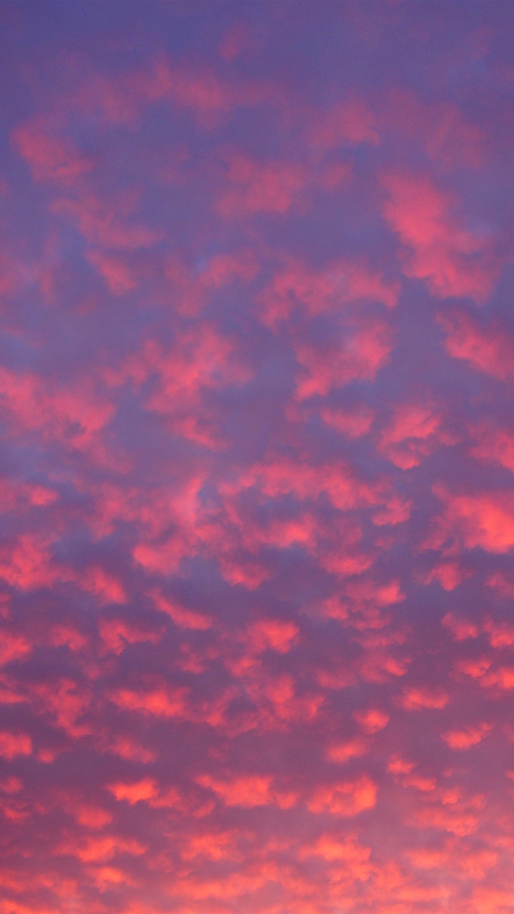 Sunset Cloud Sky Pattern Background Wallpaper