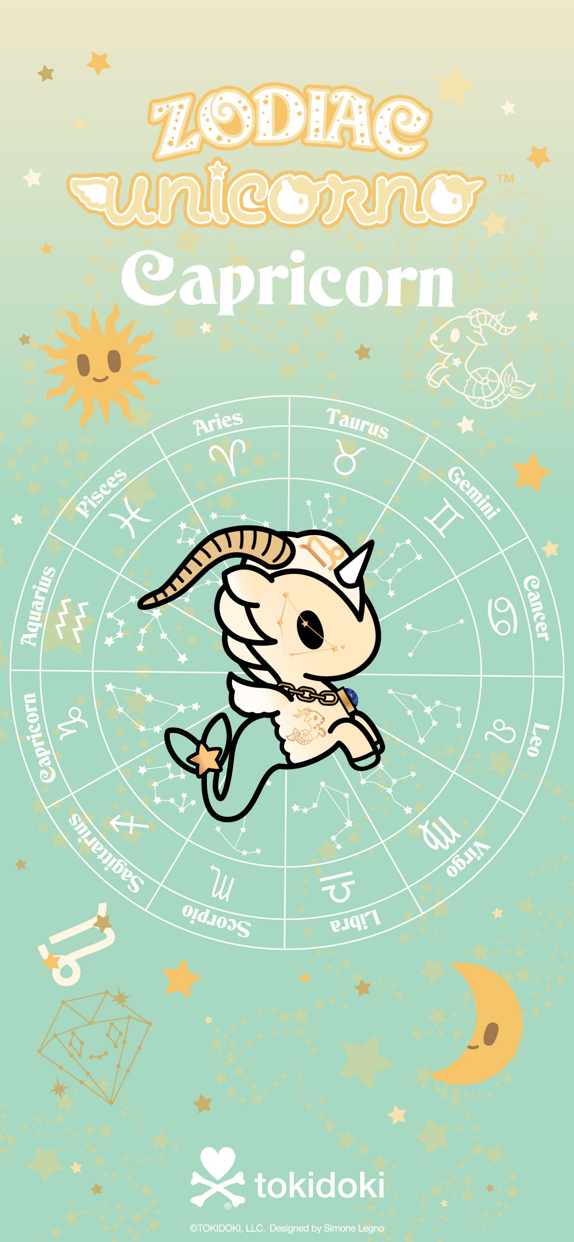 Zodiac Capricorn Unicorno