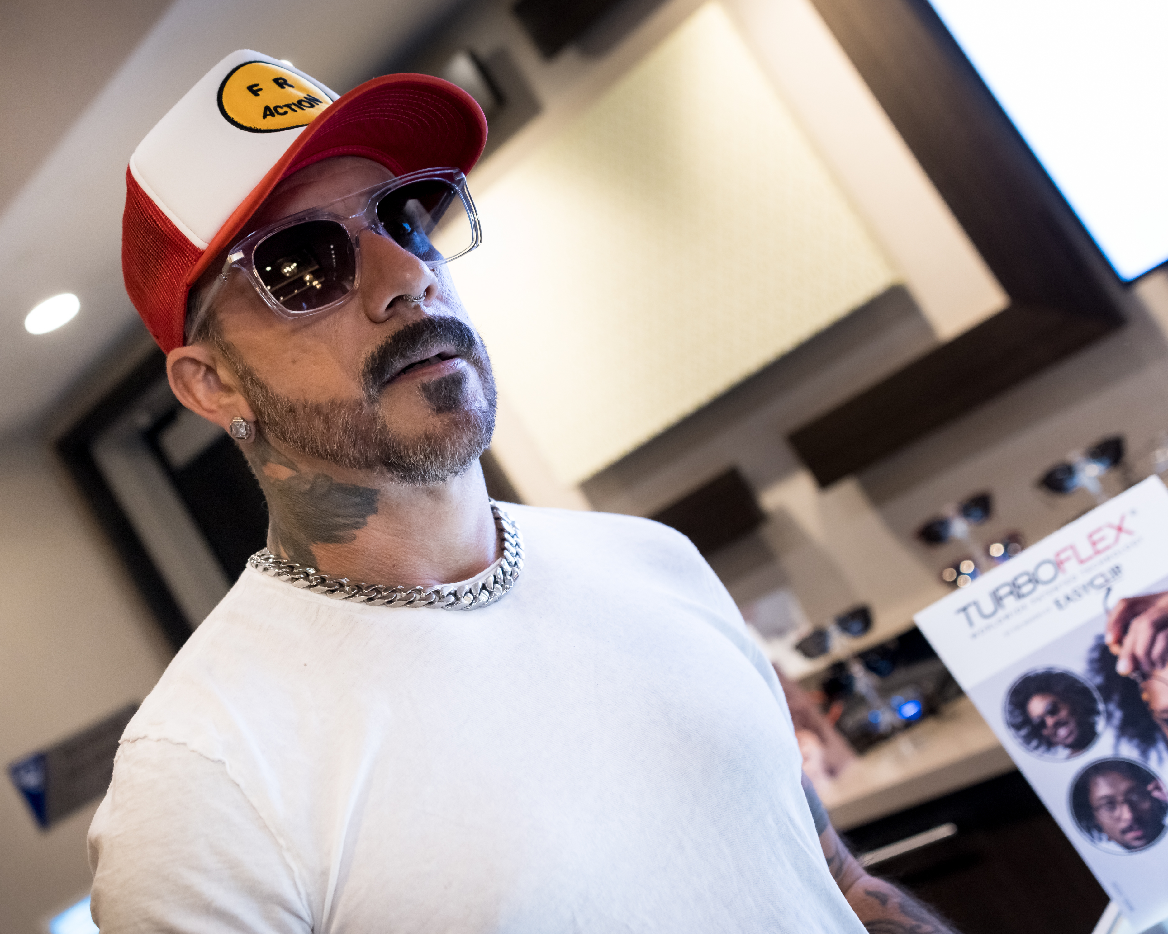 AJ McLean Met Wife Rochelle When She Was a Waitress