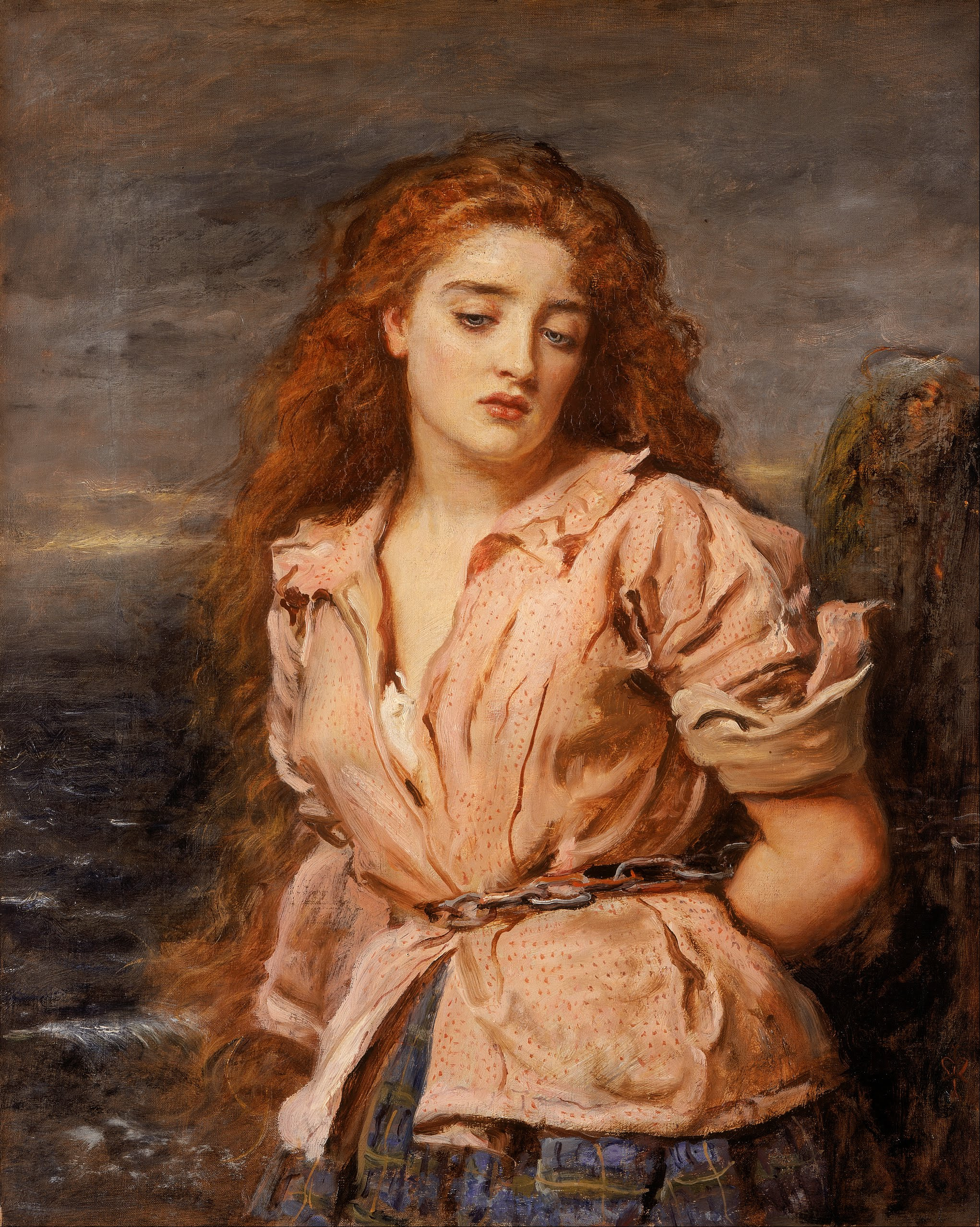 John Everett Millais Martyr of the Solway Art