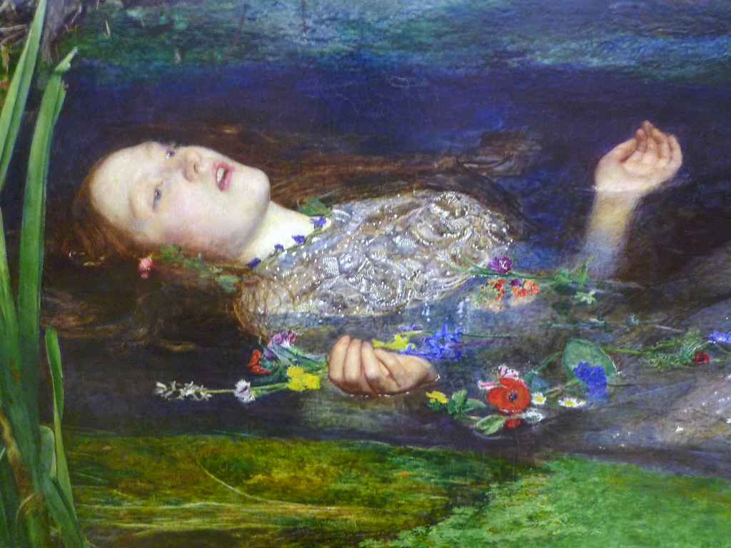 Sir John Everett Millais, Ophelia, 1851