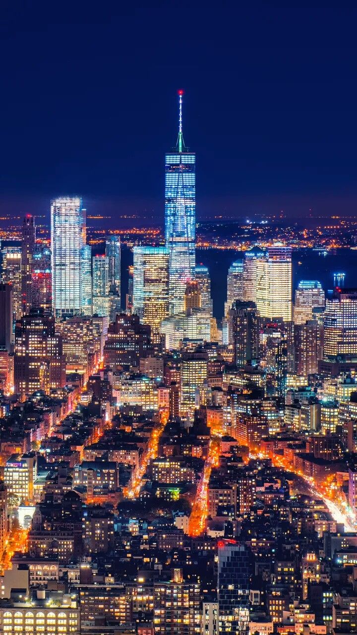 USA. City skyline wallpaper, City wallpaper, City aesthetic