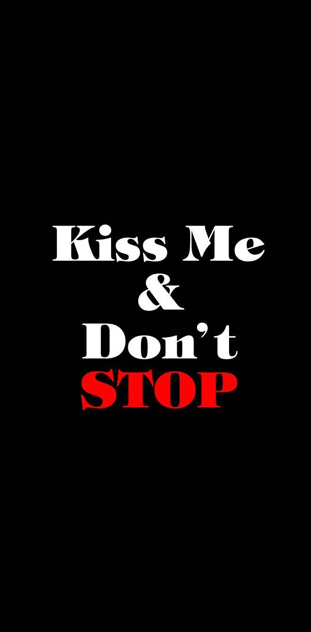 kiss me wallpaper
