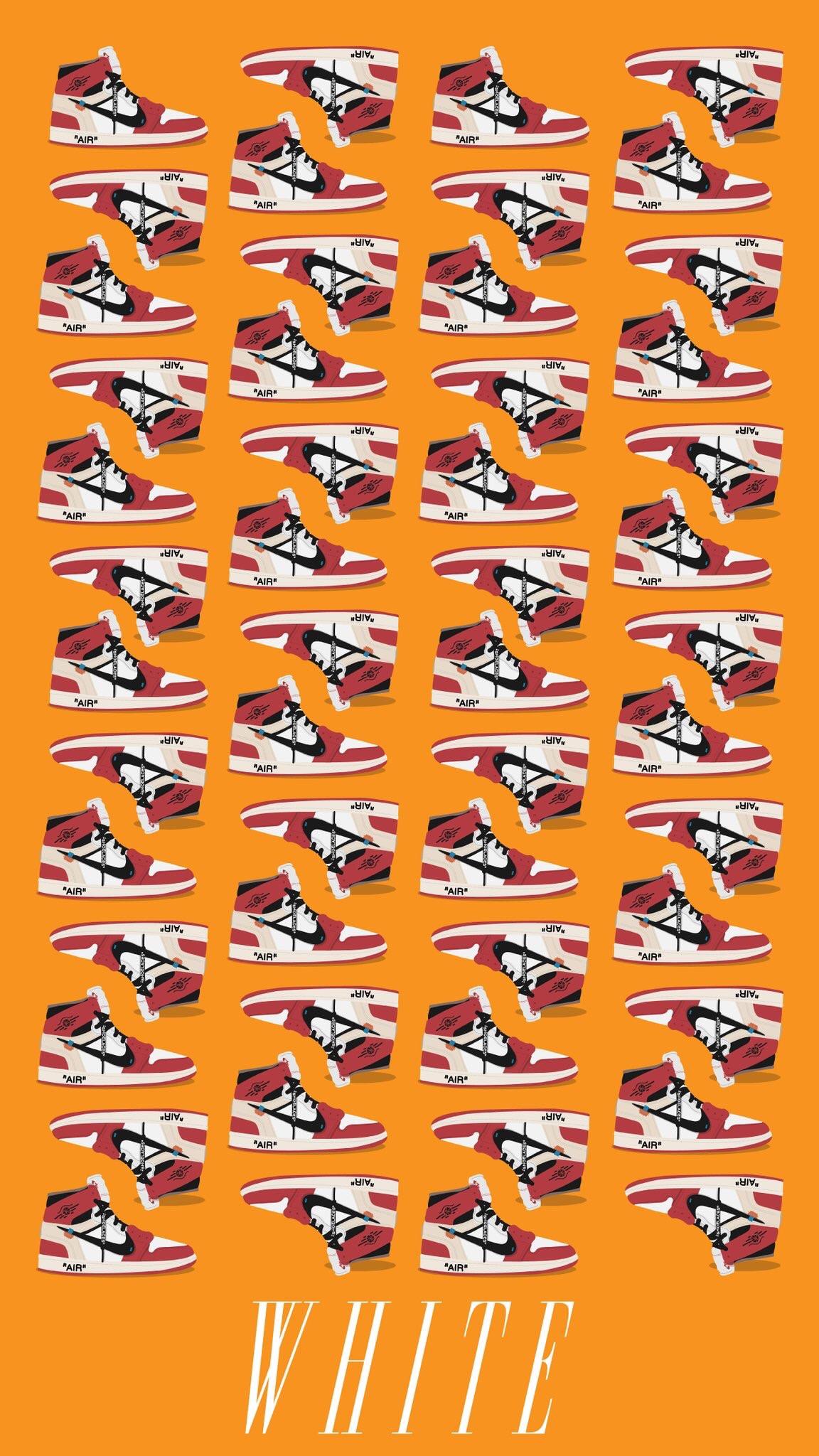 Air Jordan Orange Wallpaper
