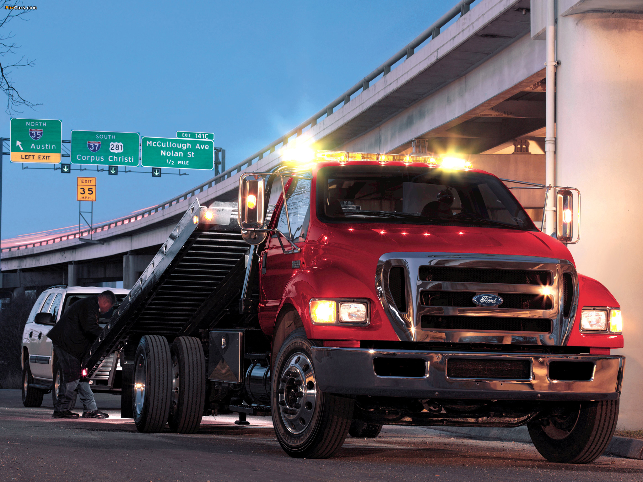 Ford F 650 Super Duty Tow Truck 2007 Wallpaper (2048x1536)
