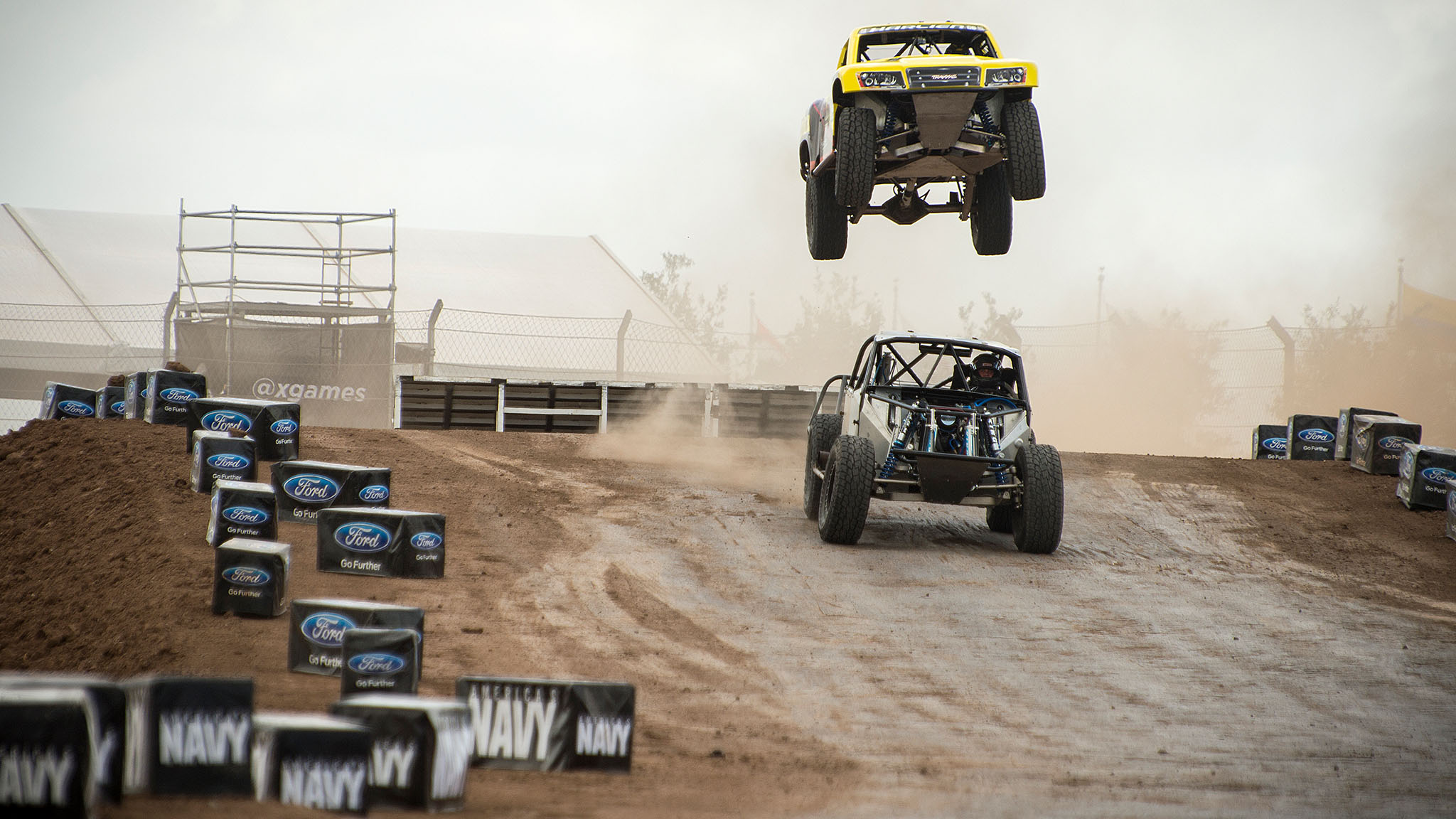 Stadium Super Trucks practice moments and photography from X Games Austin 2014