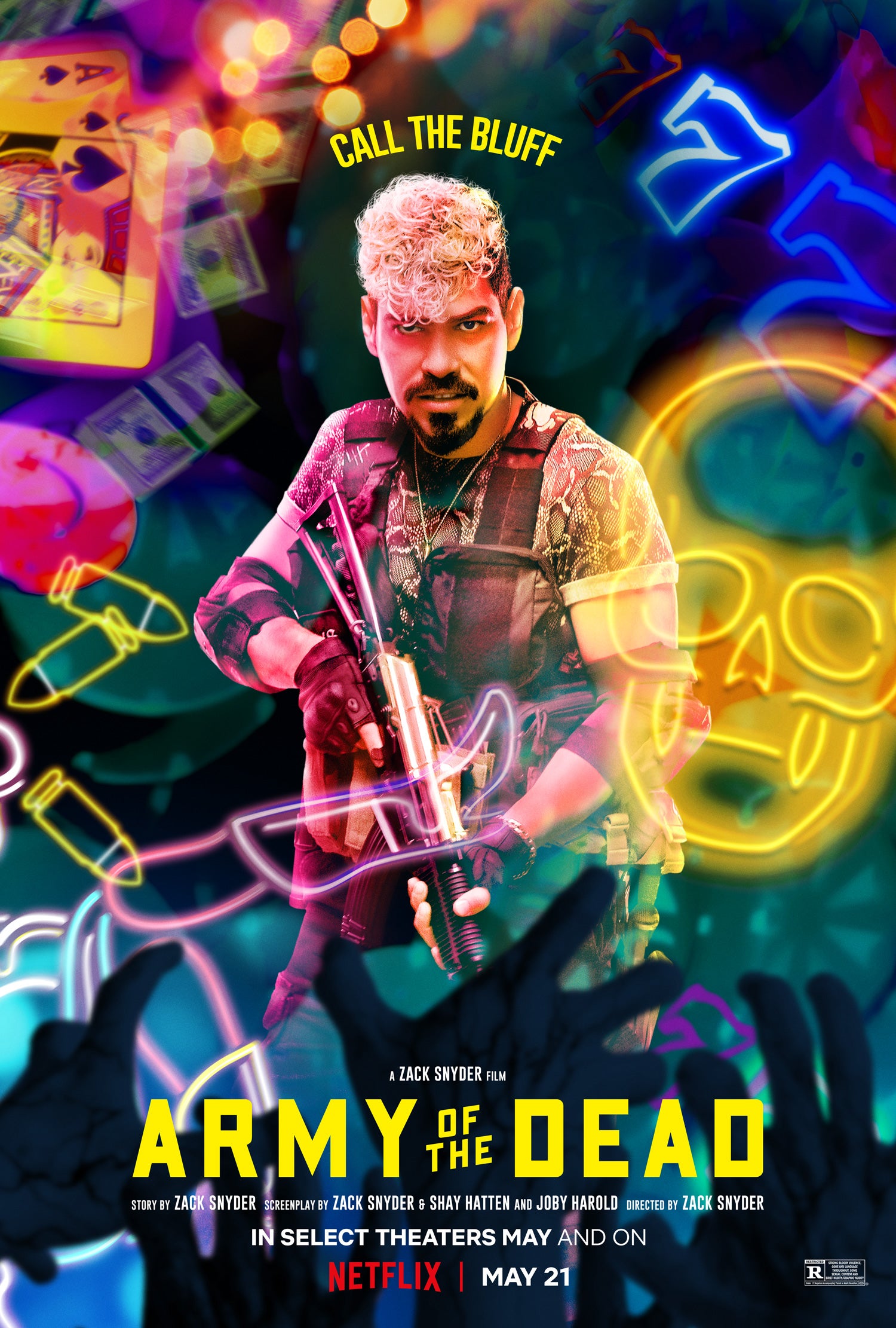 Zack Snyder's Army of the Dead Character Posters Unveil the 'Las Vengeance' Crew