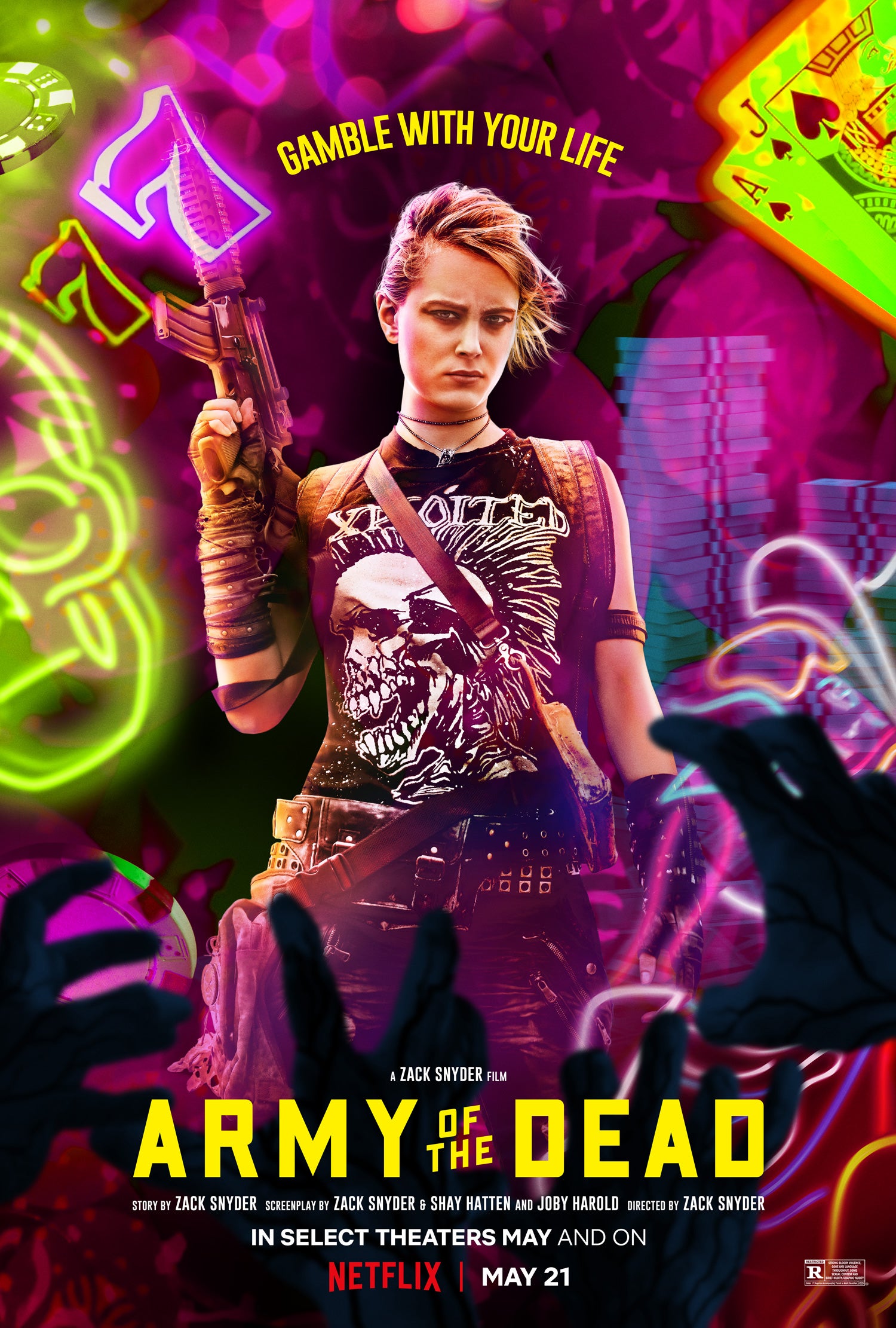 Zack Snyder's Army of the Dead Character Posters Unveil the 'Las Vengeance' Crew