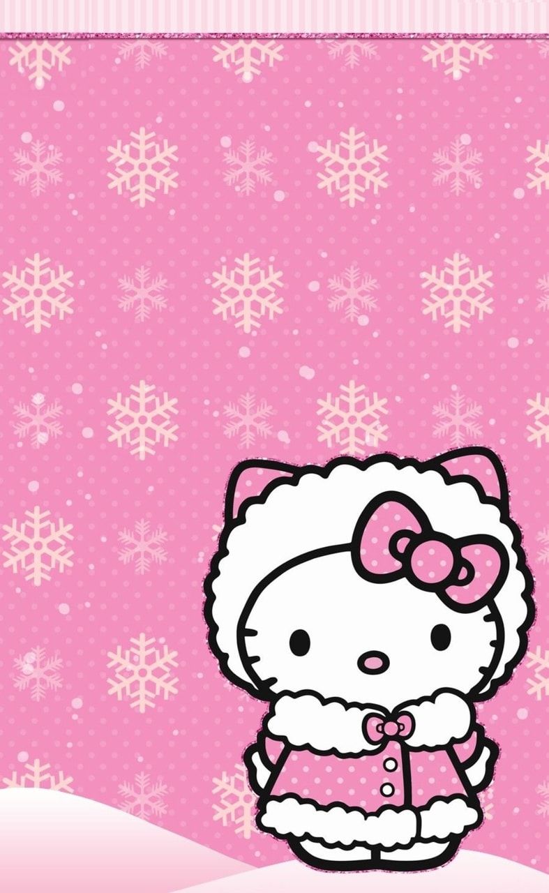 Hello Kitty Christmas Facebook cover