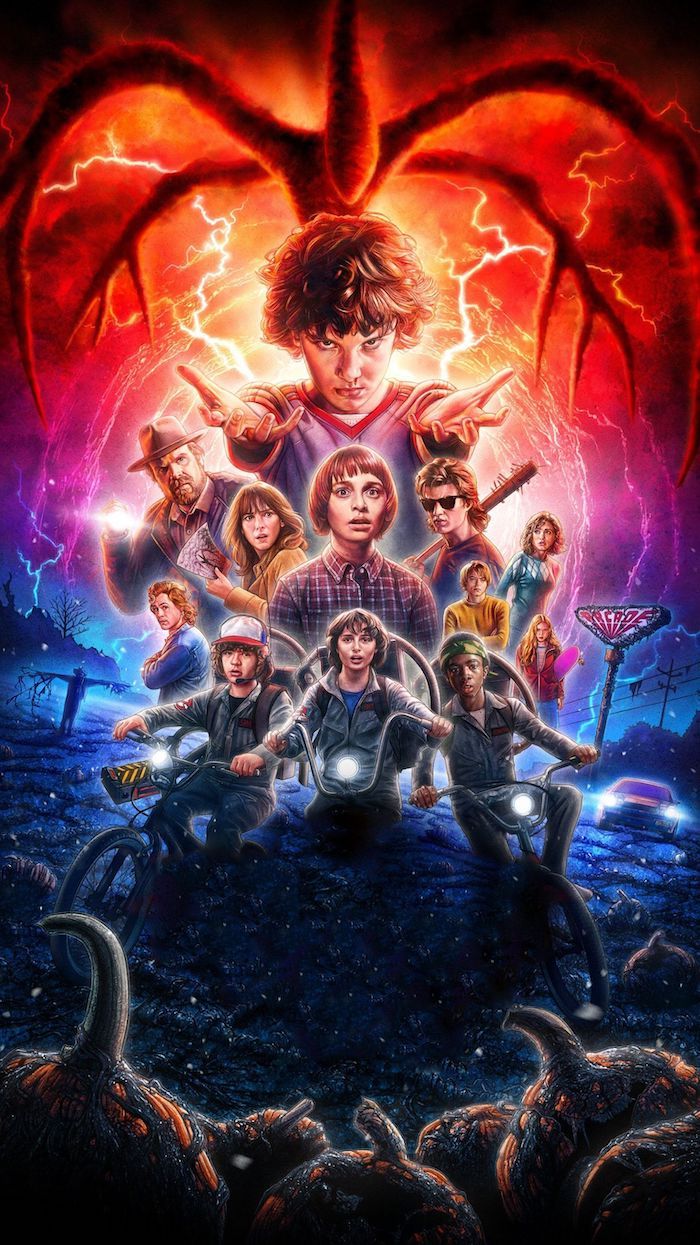 for a Stranger Things wallpaper to honor your favorite show. Stranger things art, Stranger things fanart, Stranger things wallpaper