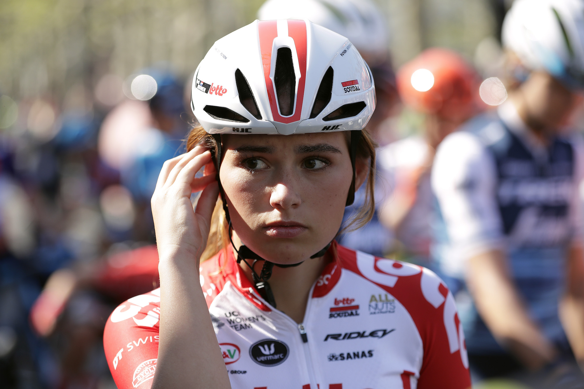 Puck Moonen: 'Me, a cycling babe? I get more and more s**t about that