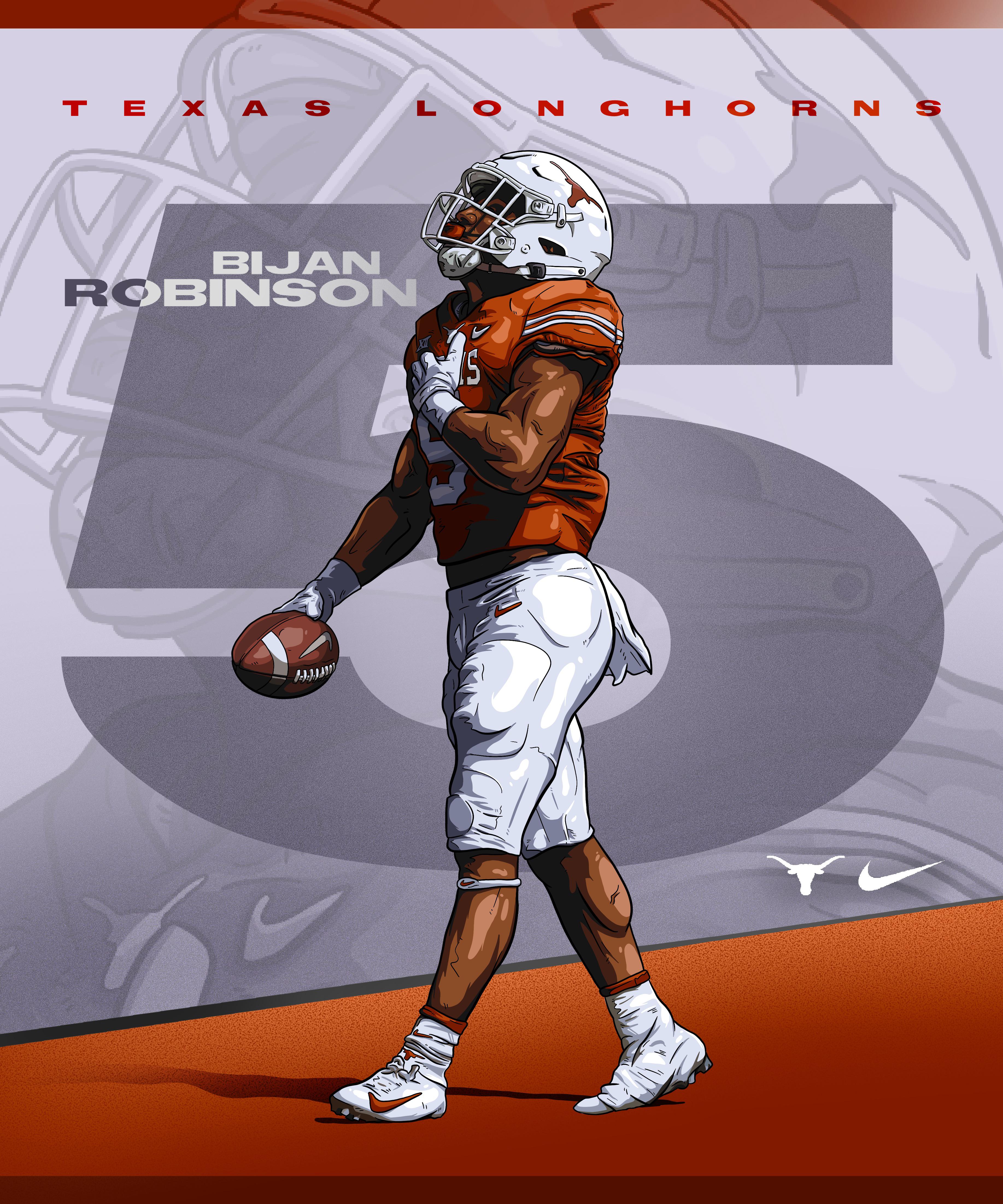 Why Bijan Robinson is poised to show hes Texas next great NFL running  back  Sporting News