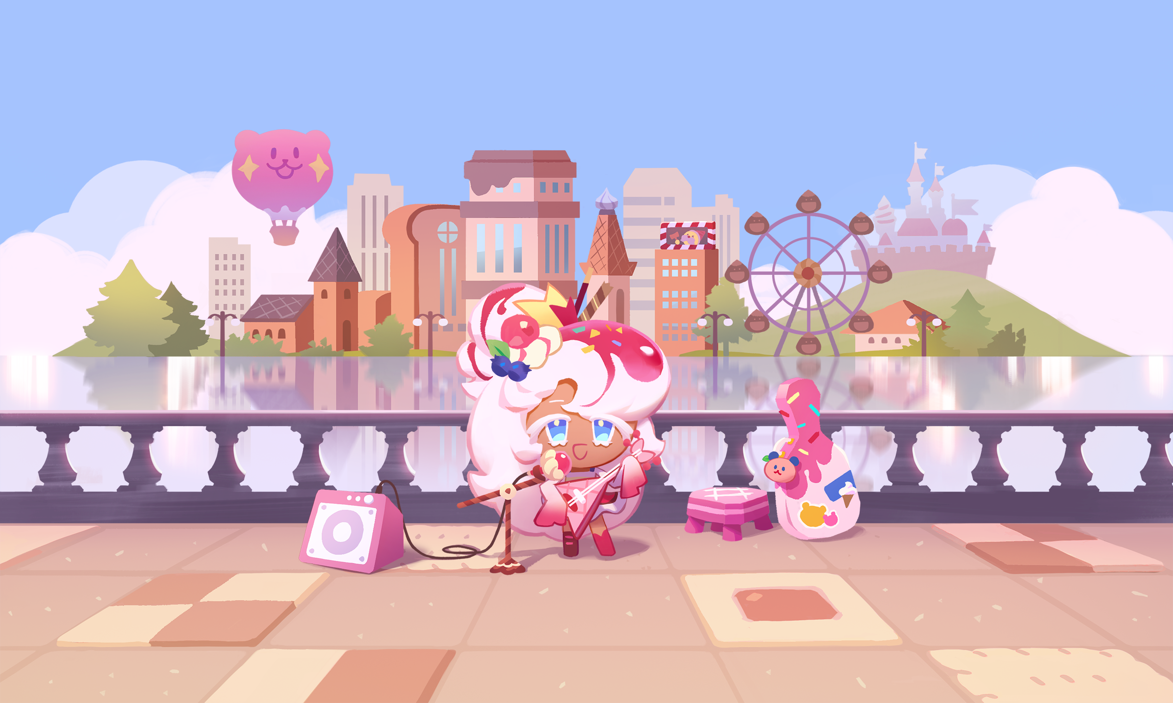 Download Parfait Cookie (Cookie Run) Video Game COOKIE RUN: KINGDOM HD Wallpaper