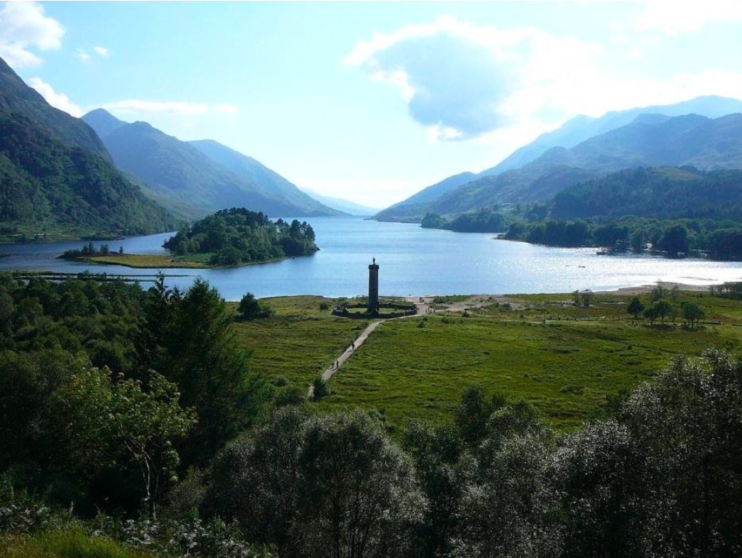 Loch Shiel. Inspiring Travel Scotland