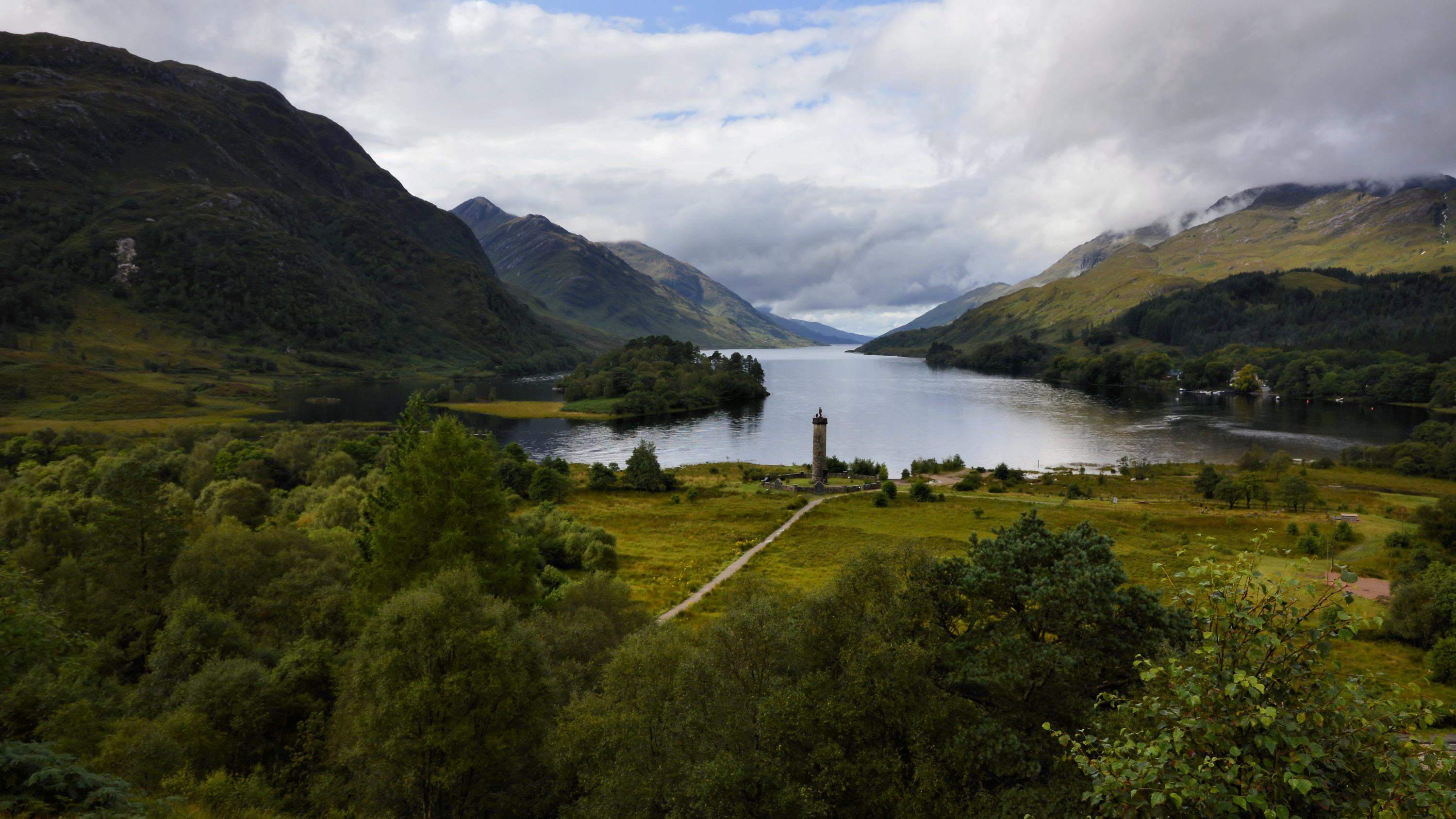 Elevation of Loch Shiel, United Kingdom