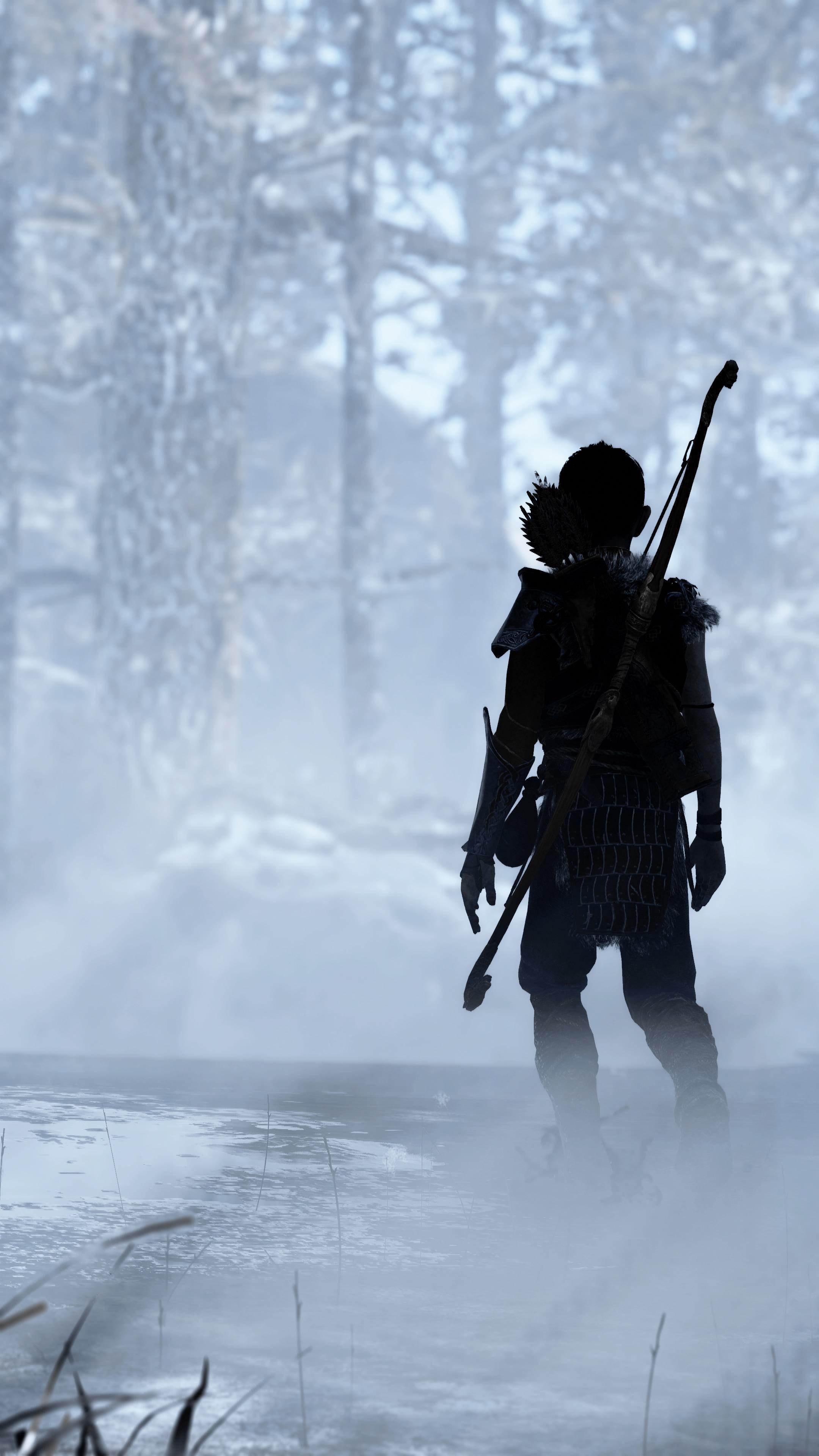 Captured this Atreus wallpaper, hope y'all like it!