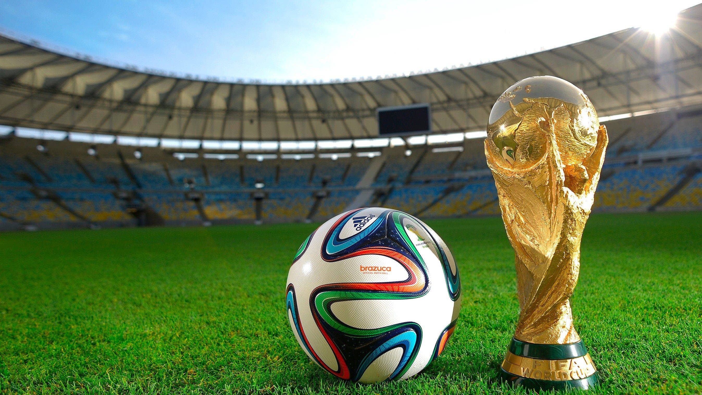 Download Fifa World Cup And Soccer Ball Wallpaper