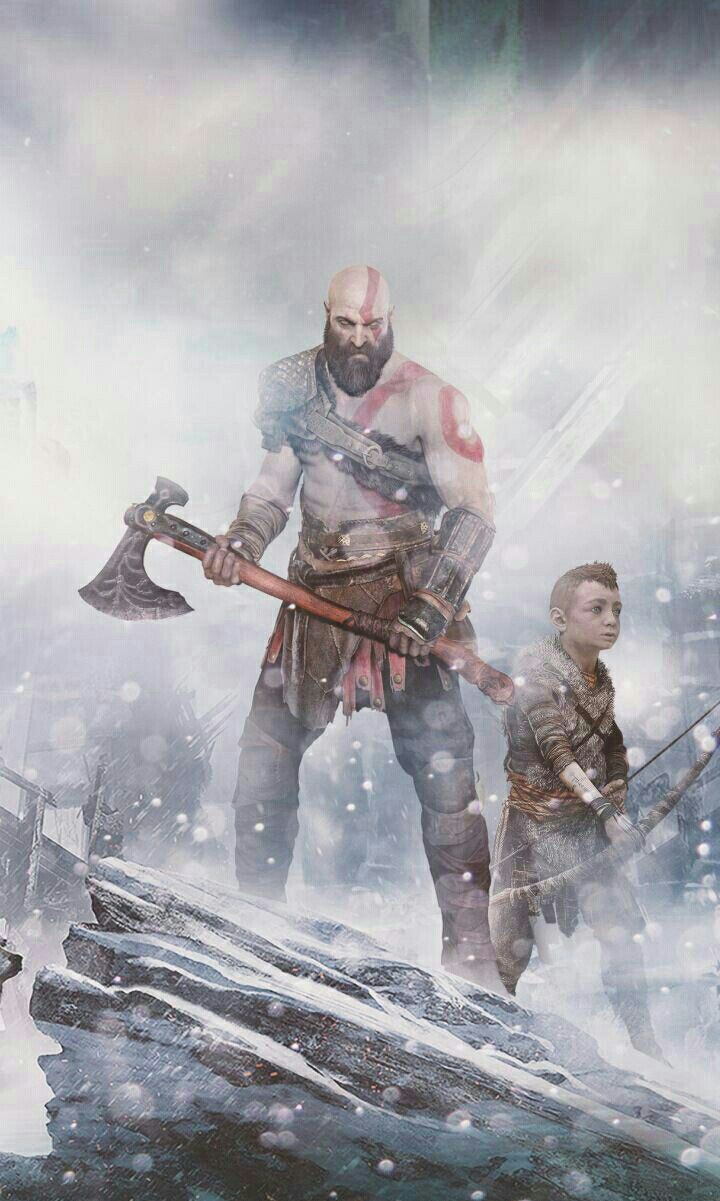 God of War / Kratos and Atreus》. God of war, Kratos god of war, War