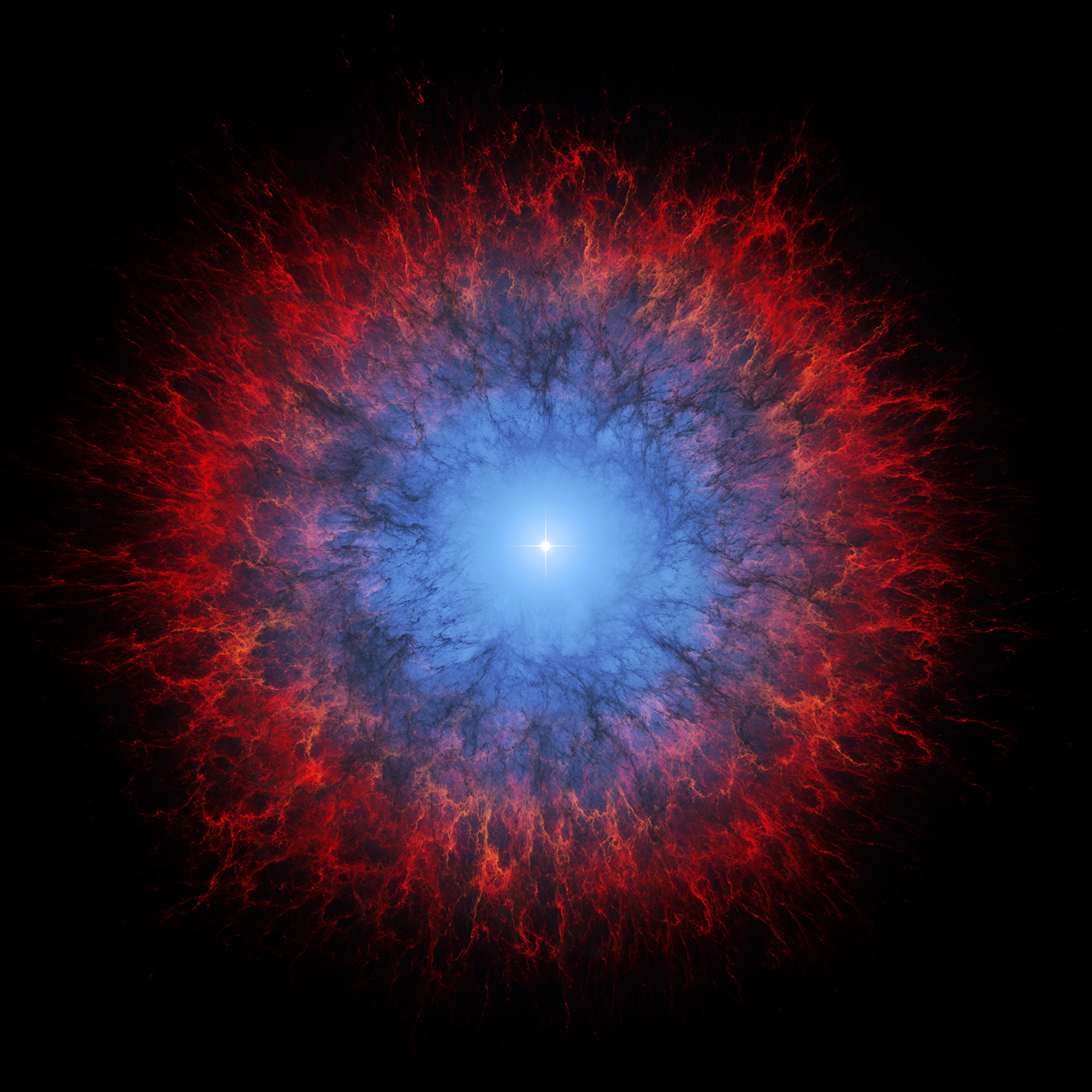 Desktop Wallpaper Nebulae in space Space 1920x1920