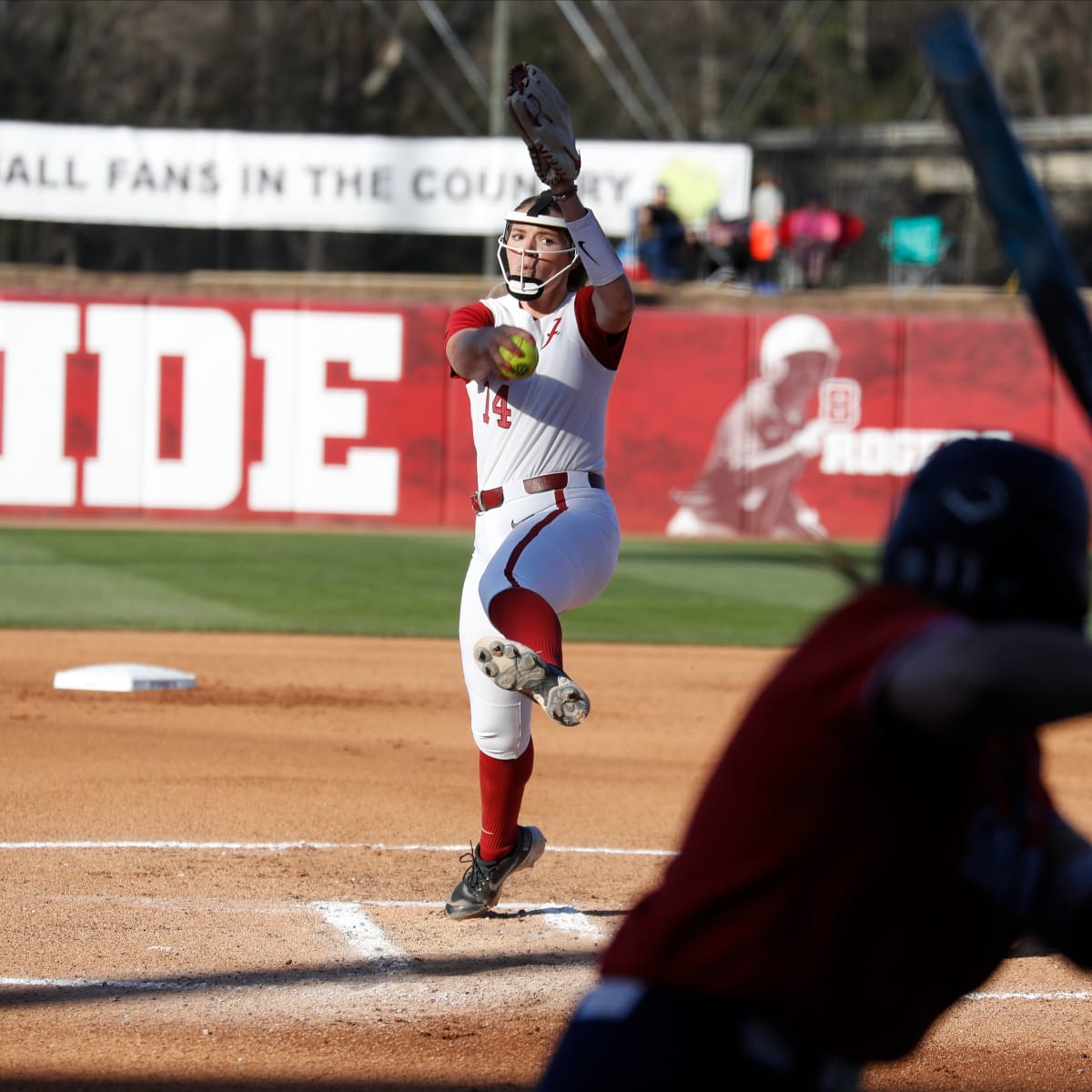Alabama Softball Falls For The First Time This Season In 1 0 Pitcher's Duel Vs. South Alabama Illustrated Alabama Crimson Tide News, Analysis And More
