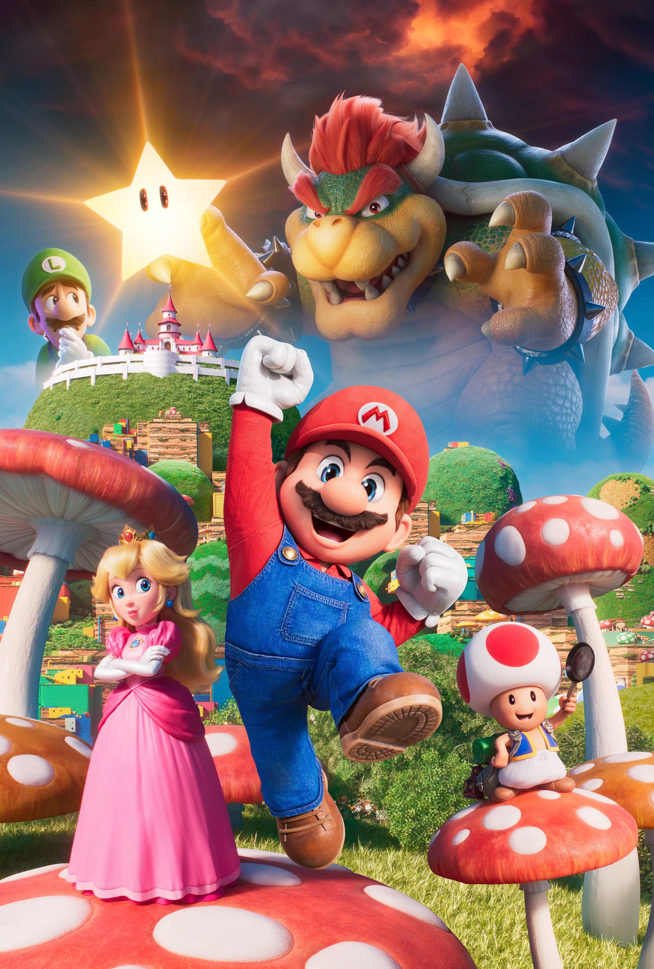 Leaked Poster. The Super Mario Bros. Movie (2023 Film)