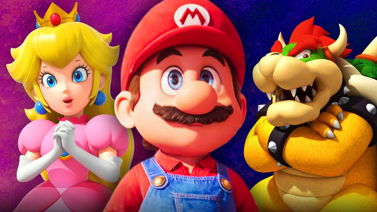 Super Mario MOVIE Posters for Peach, Bowser & More Released Online