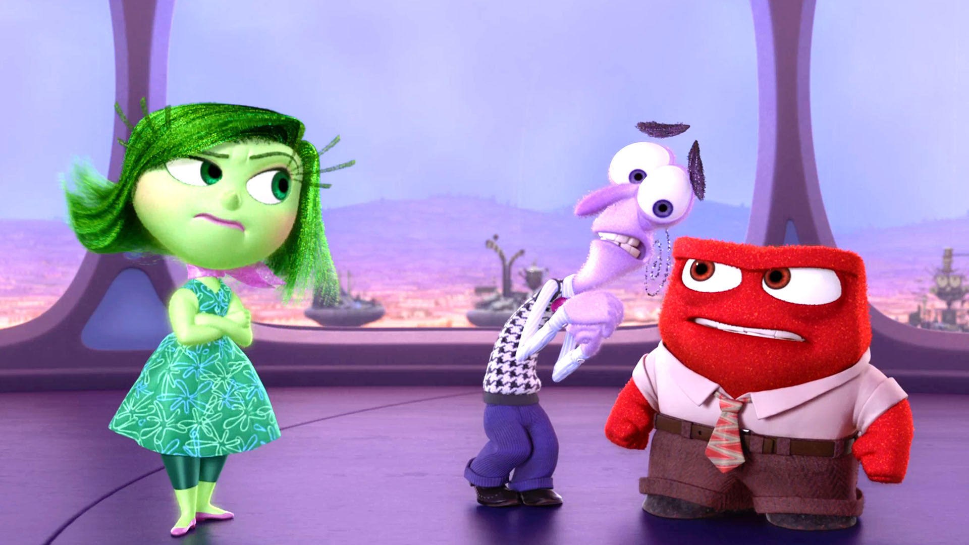 Disgusting inside out. Головоломка герои.