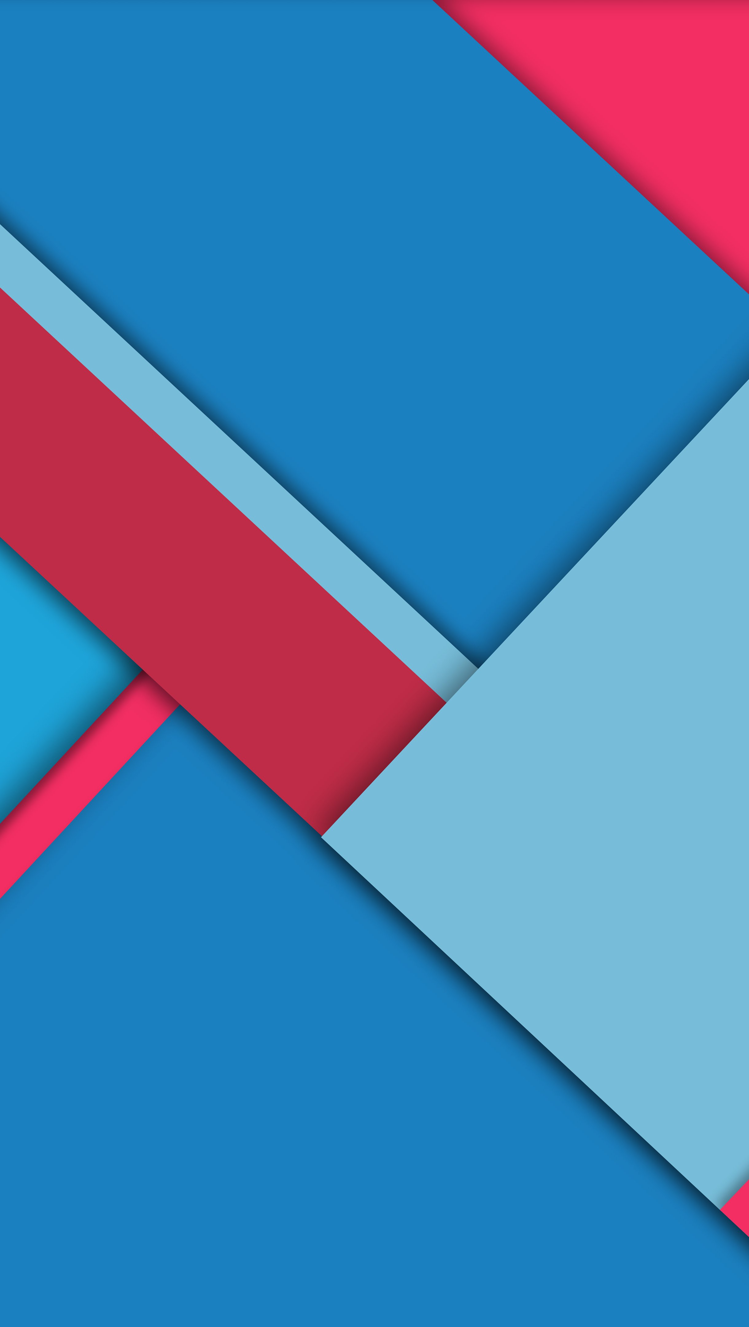 Blue and red in blocks Wallpaper 8k Ultra HD