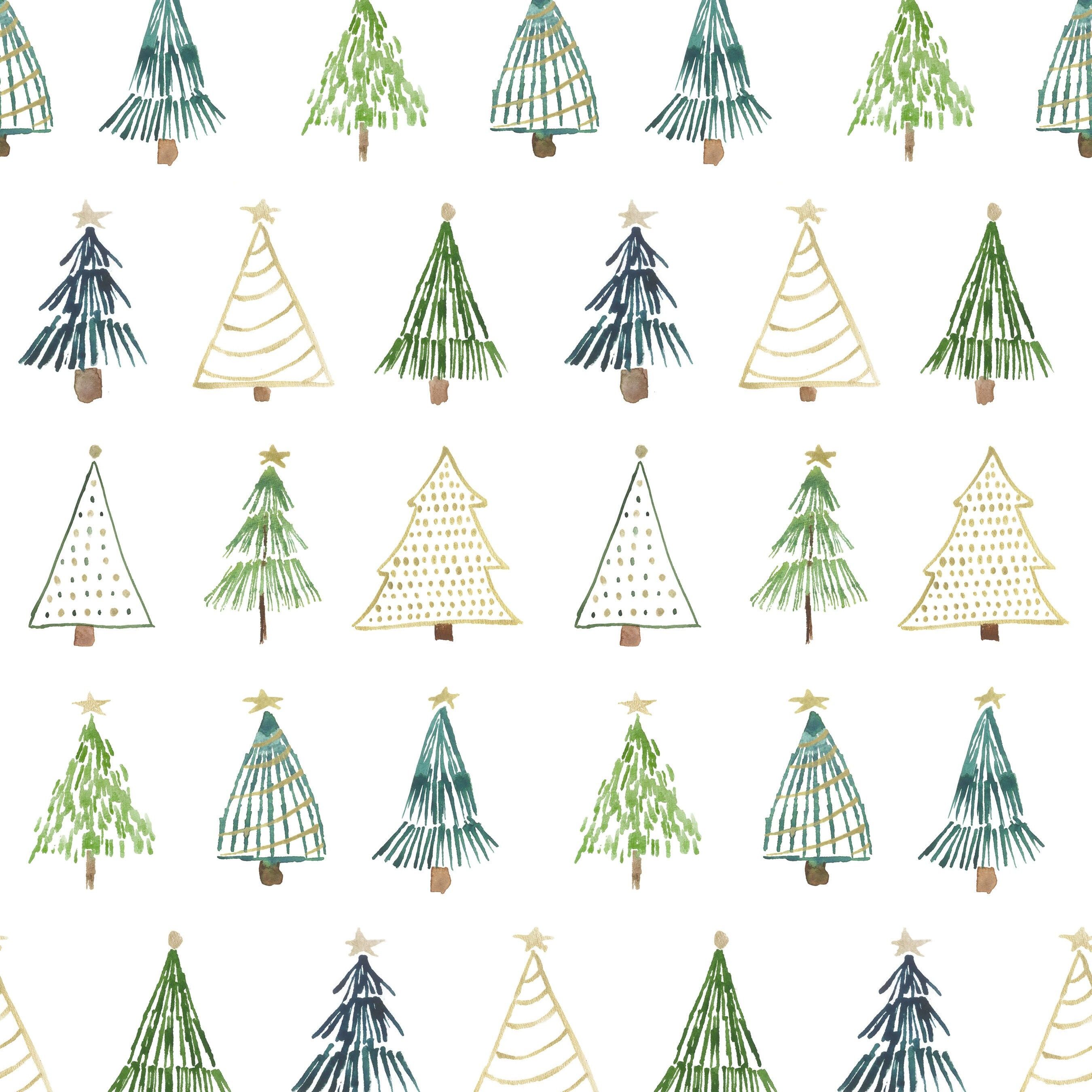 Boho Christmas Fabric Wallpaper and Home Decor  Spoonflower