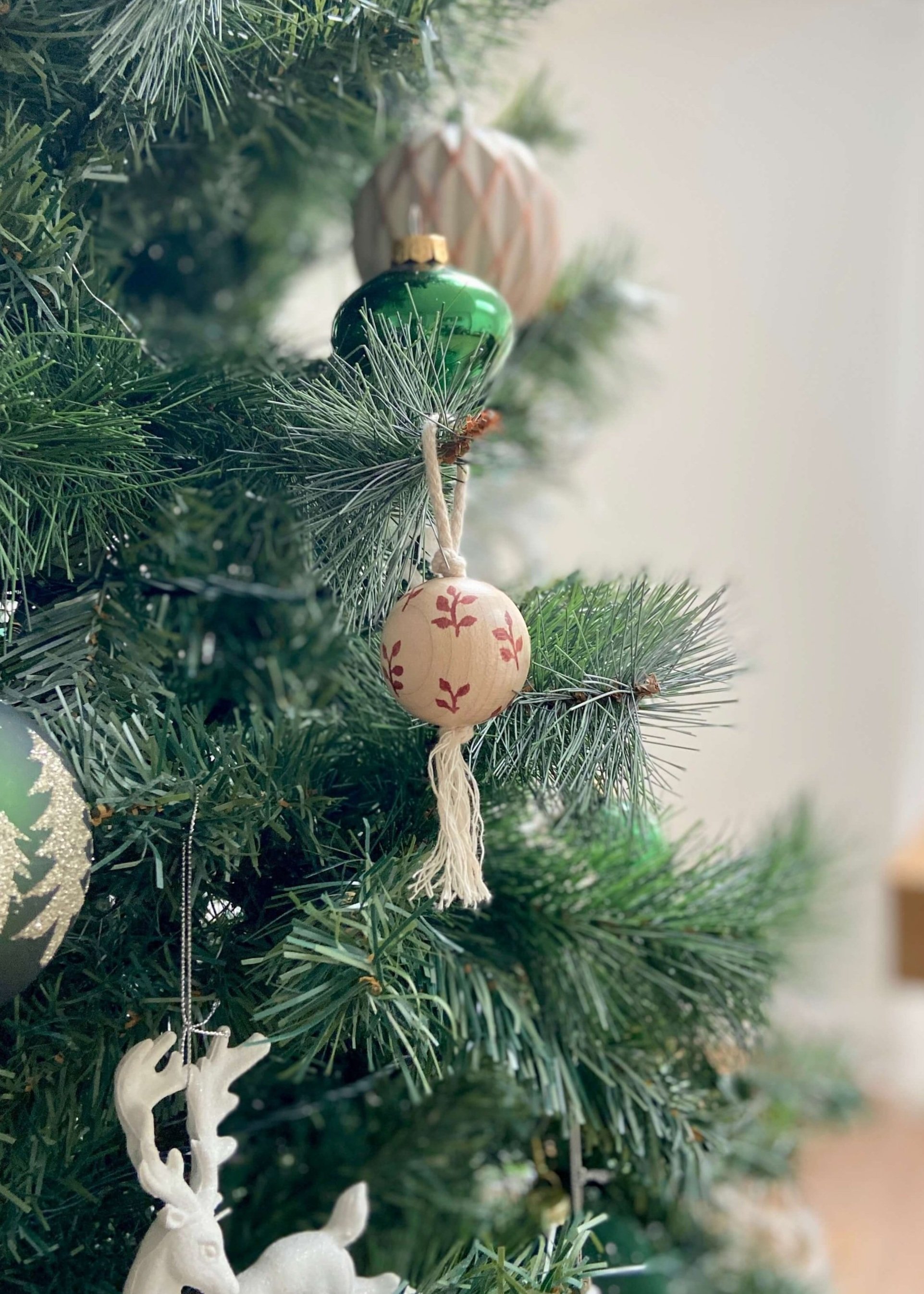 Floral Boho Tree Ornaments