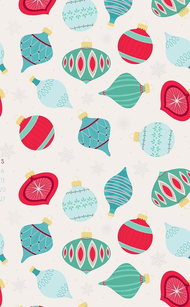 Retro Christmas Wallpaper Free Retro Christmas Background