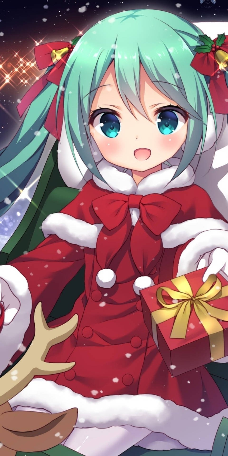 iPhone Anime Christmas Wallpapers Wallpaper Cave