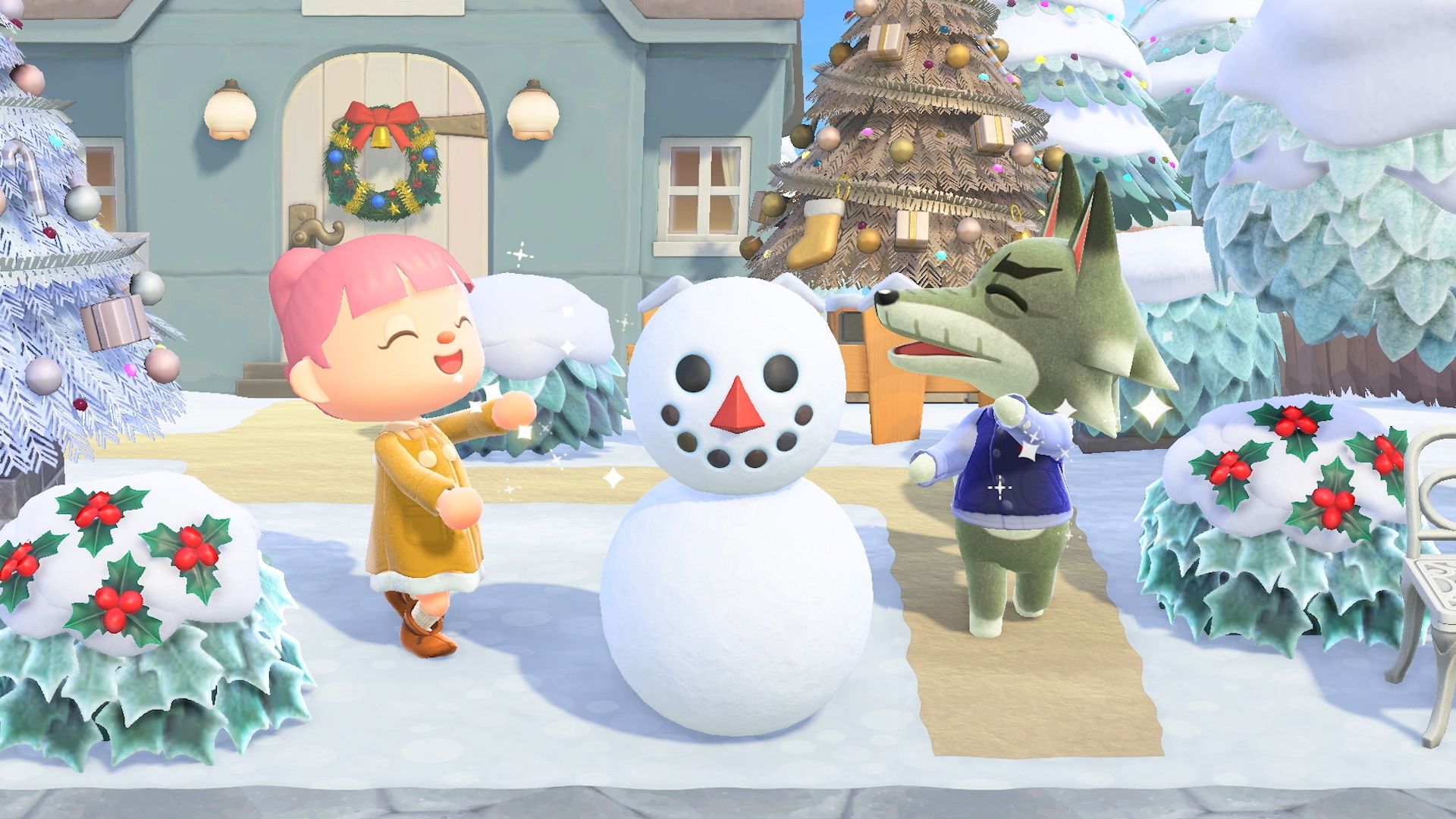 Animal crossing Winter Wallpaper Free Animal crossing Winter Background