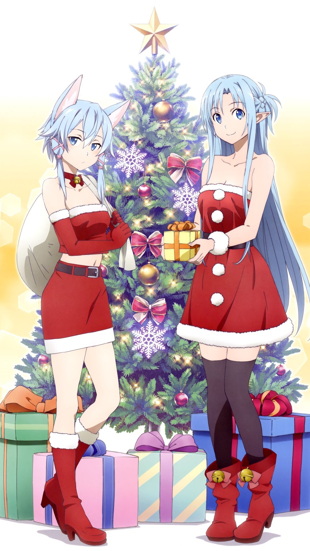 iPhone Anime Christmas Wallpapers - Wallpaper Cave