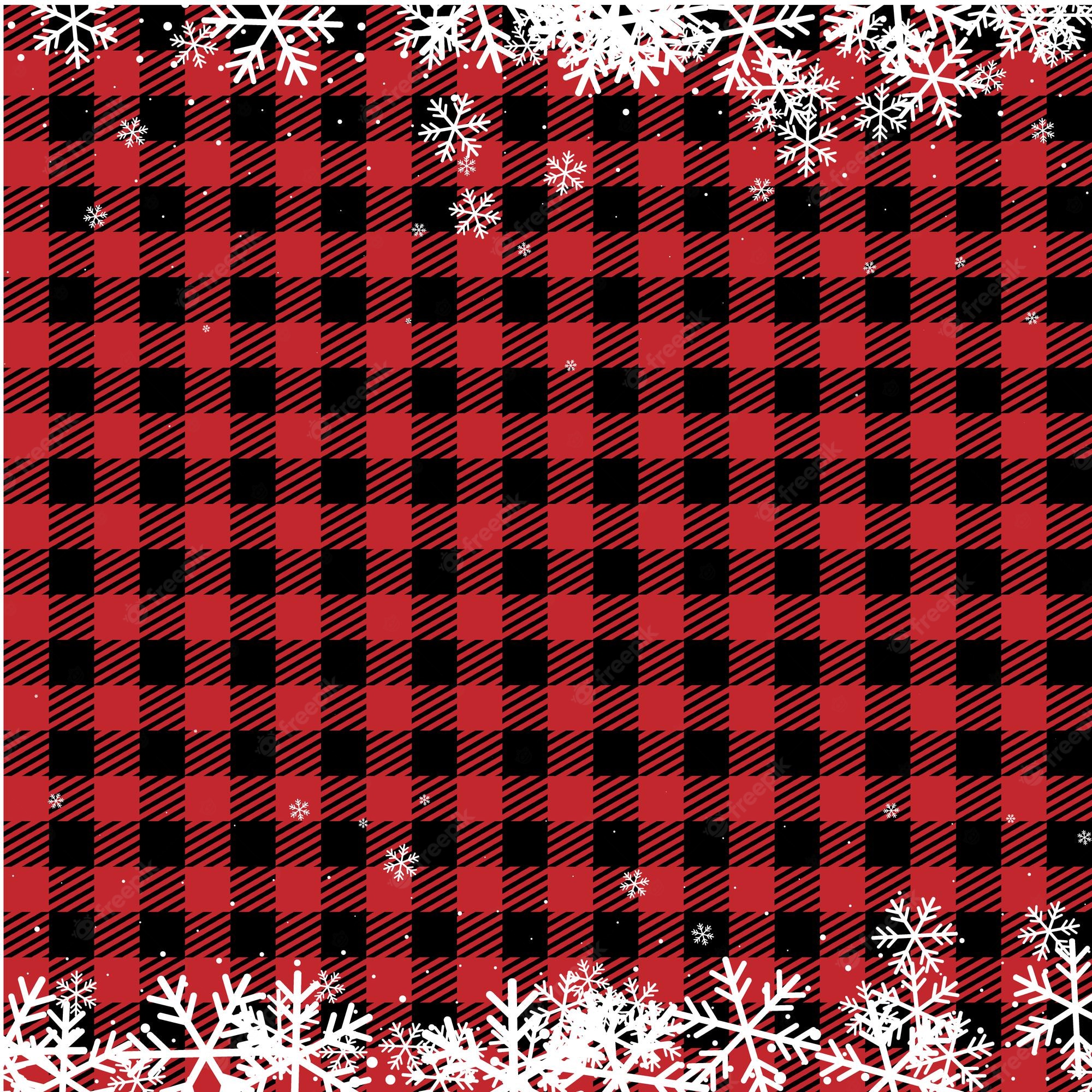 Premium Vector. Christmas and new year pattern at buffalo plaid. festive background for design and print esp10