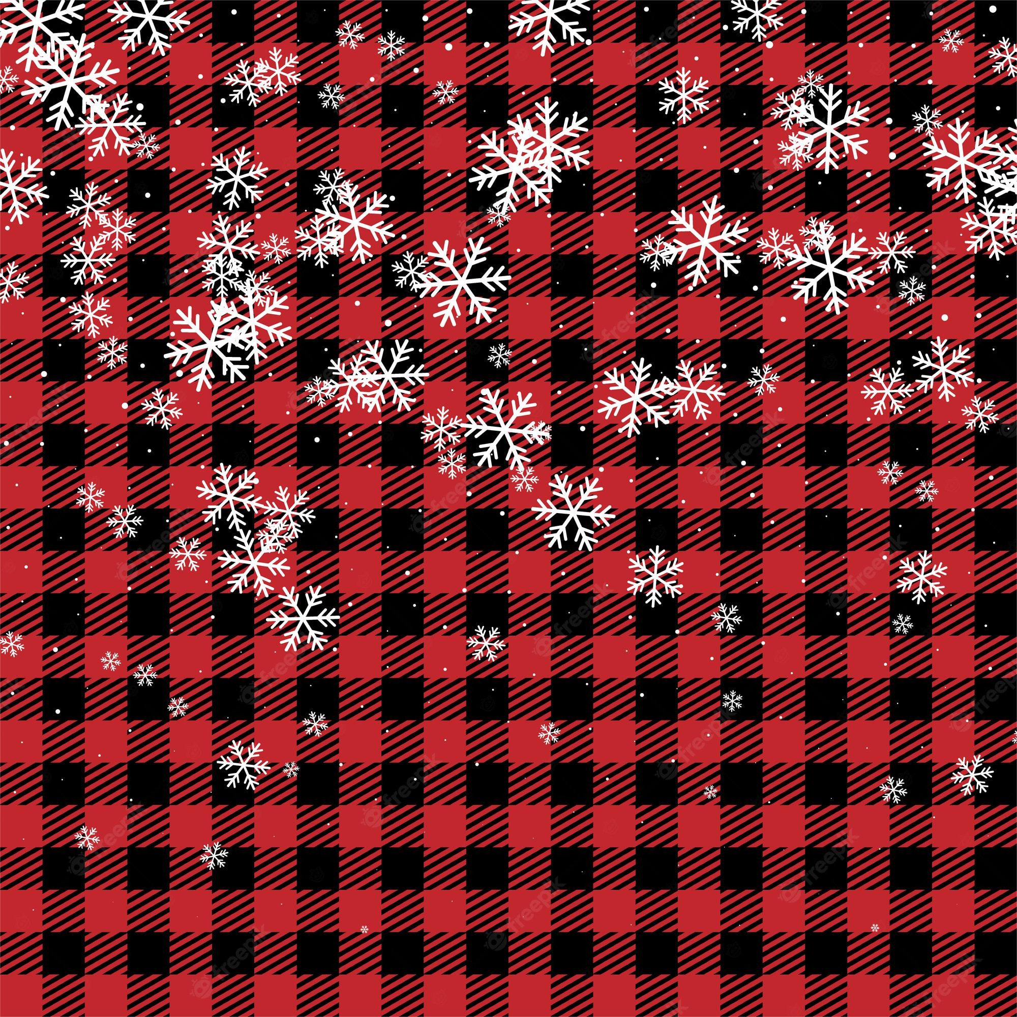 Premium Vector. Christmas and new year pattern at buffalo plaid. festive background for design and print esp10
