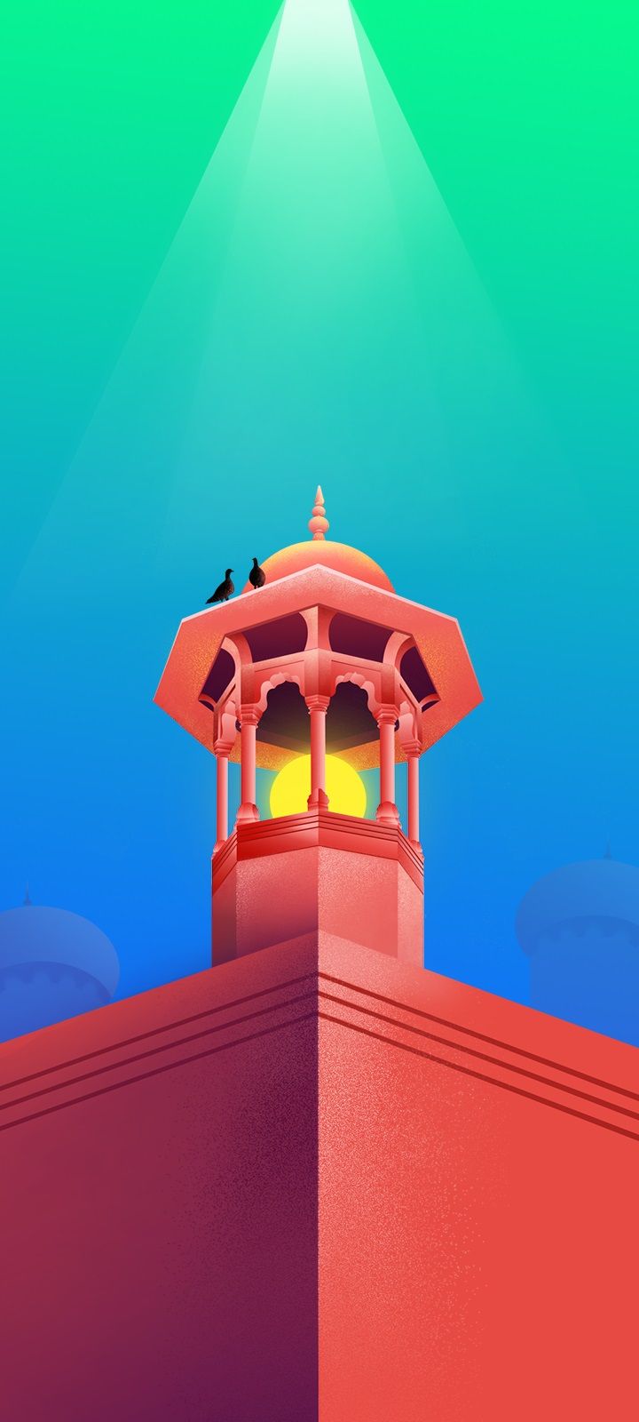 Tecno Spark Go Wallpaper With Light House Style 2022