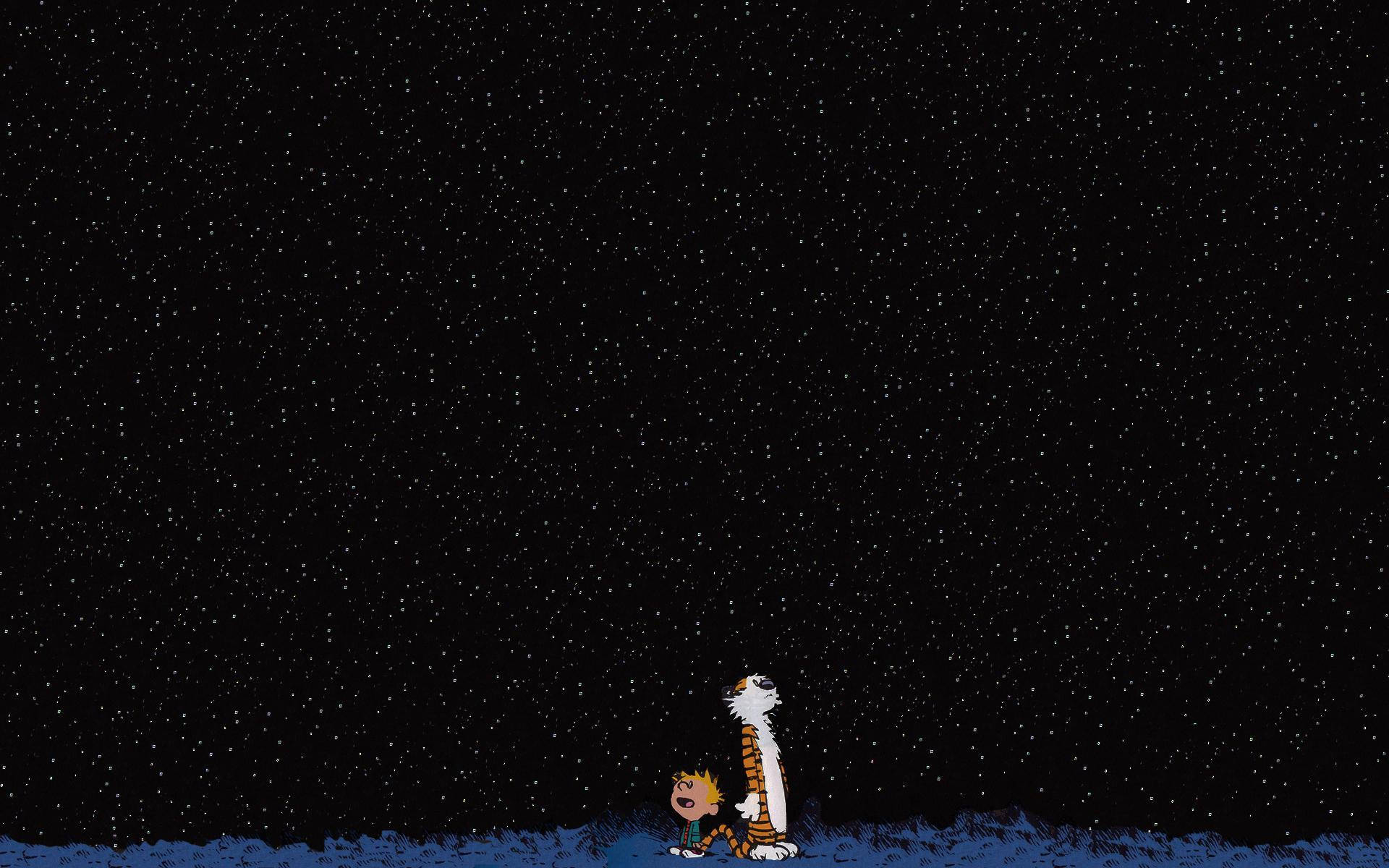Download Calvin And Hobbes Macbook Pro Aesthetic Wallpaper