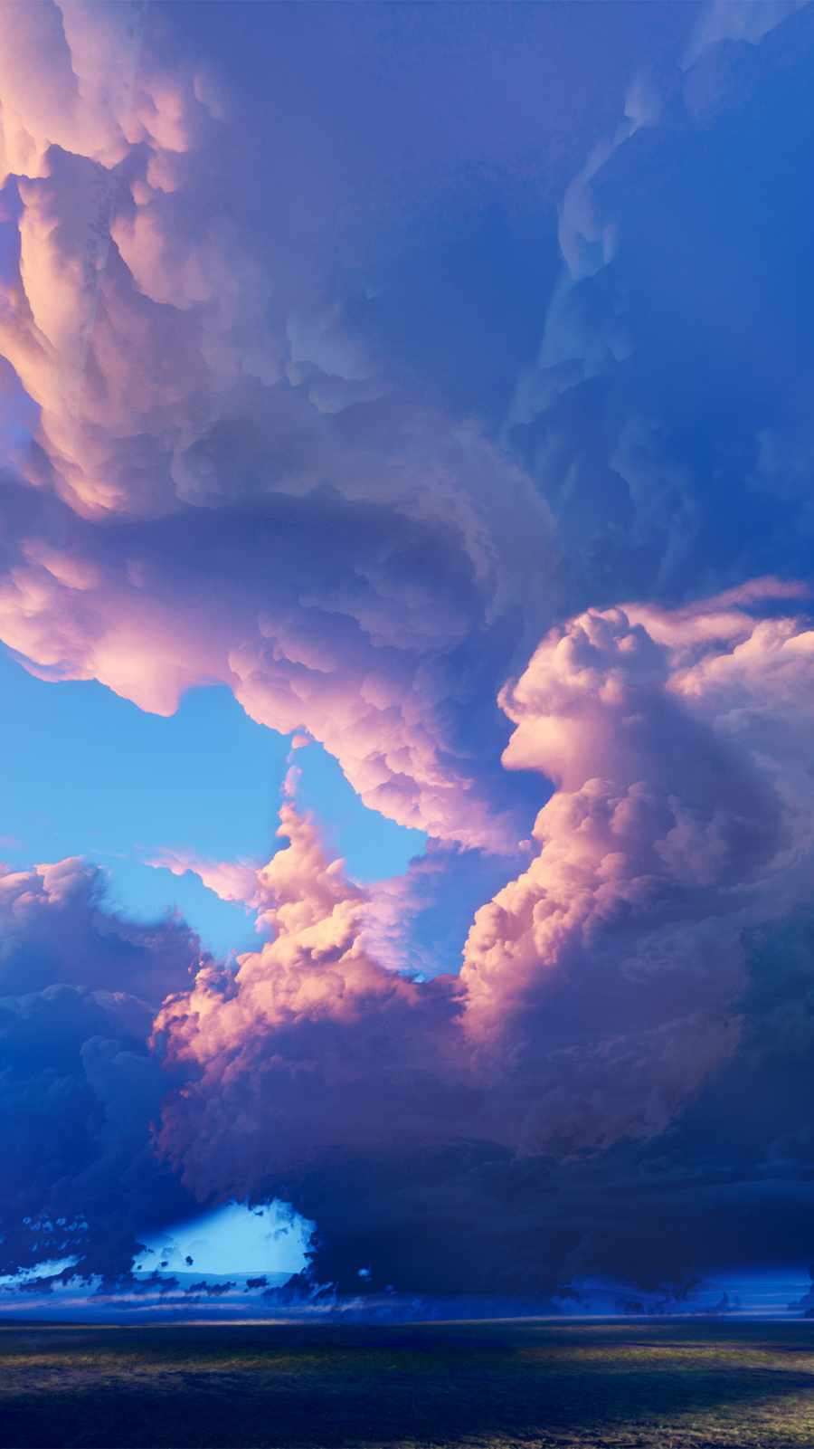 Cloudy Weather Wallpaper, iPhone Wallpaper