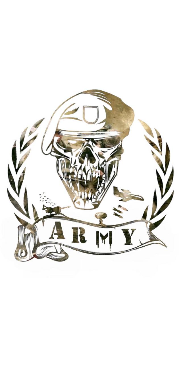 Army skull wallpaper