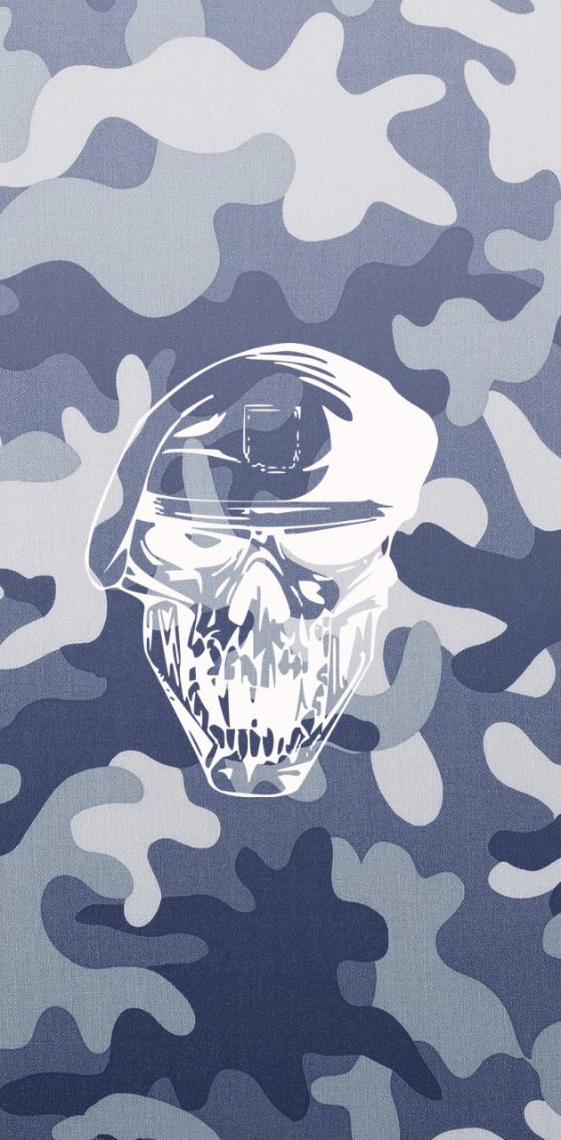 army Skull wallpaper