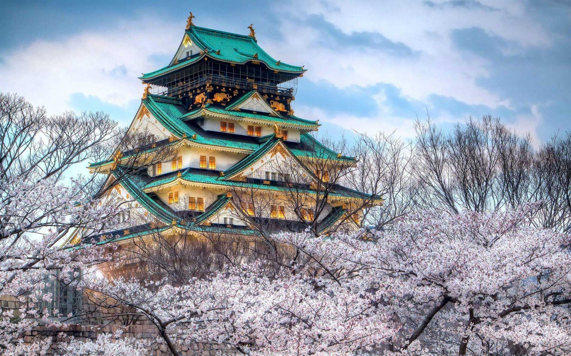 Osaka Castle HD Wallpaper and Background