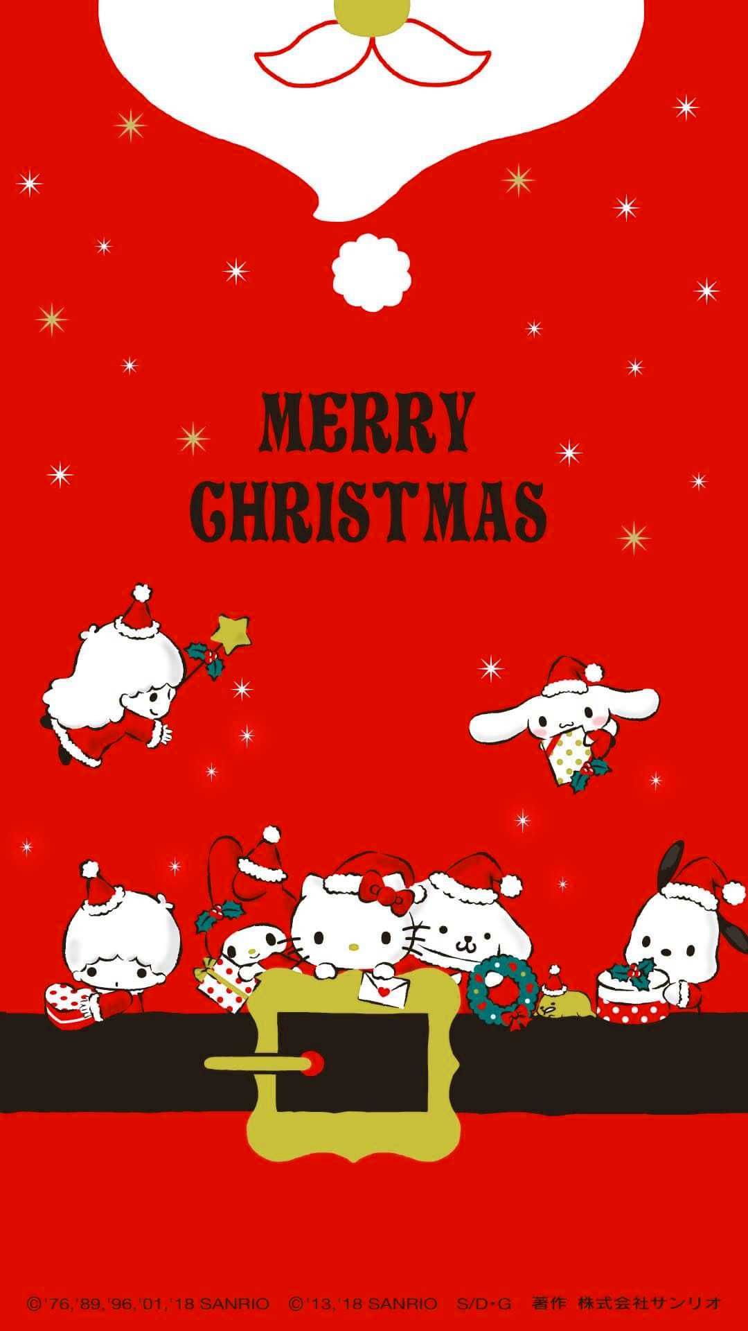 Hello Kitty Christmas Wallpaper
