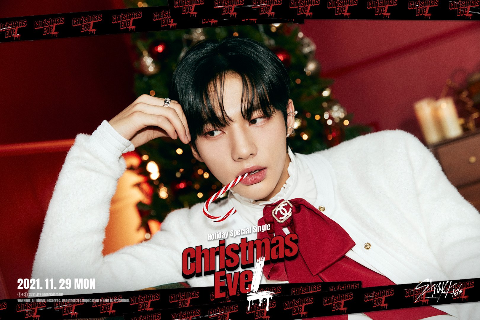 Stray Kids Special Single <Christmas EveL> TEASER IMAGES (Bang Chan, Lee Know, Changbin & Hyunjin)