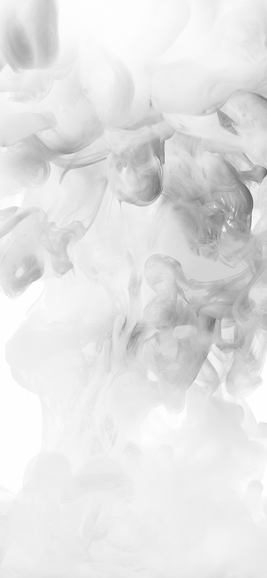 iPhoneXpapers white bw abstract fog art illust