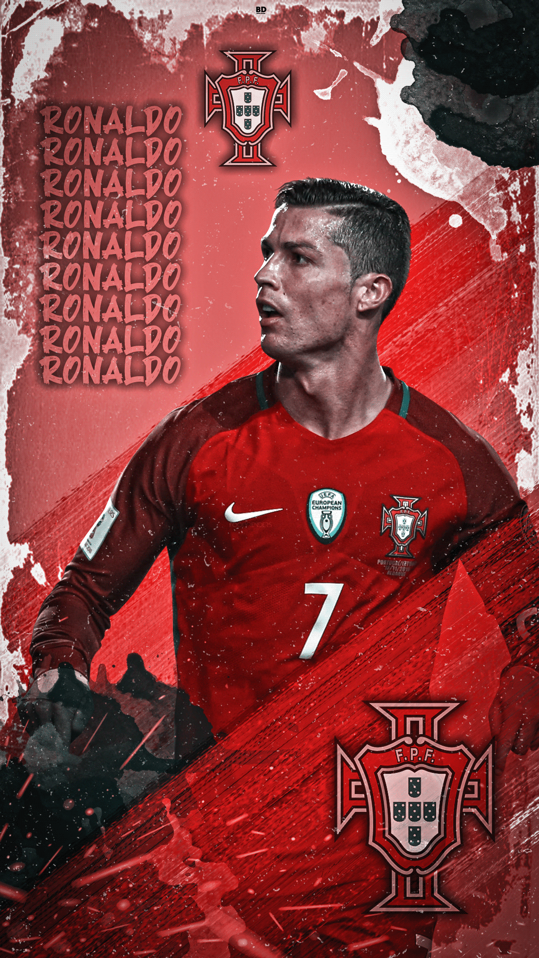 Cristano Ronaldo Poster Wallpaper