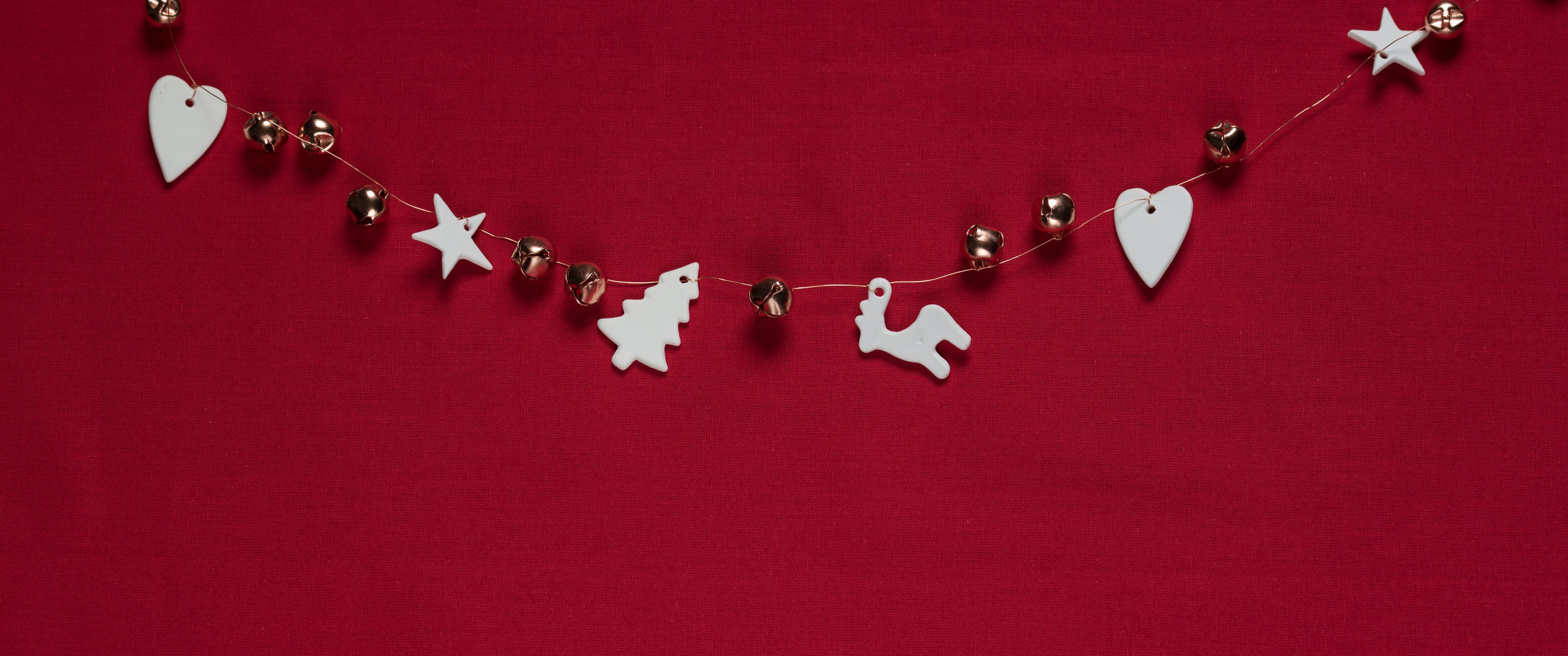 Preppy Christmas Wallpaper 4K, Christmas Decoration, Celebrations Christmas