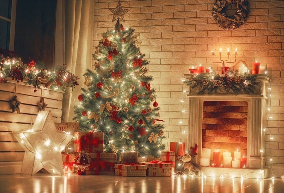 Christmas Living Room Wallpapers - Wallpaper Cave